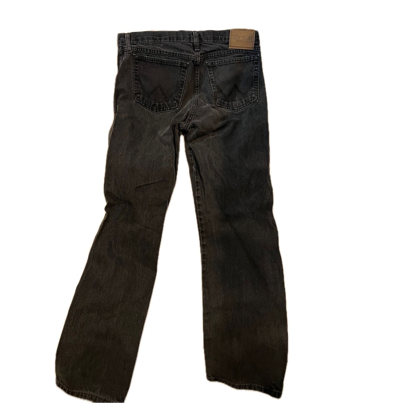 Wrangler Wrangler Straight Leg Black Jeans Mens 32x34 Size US 32 / EU 48 - 2 Thumbnail