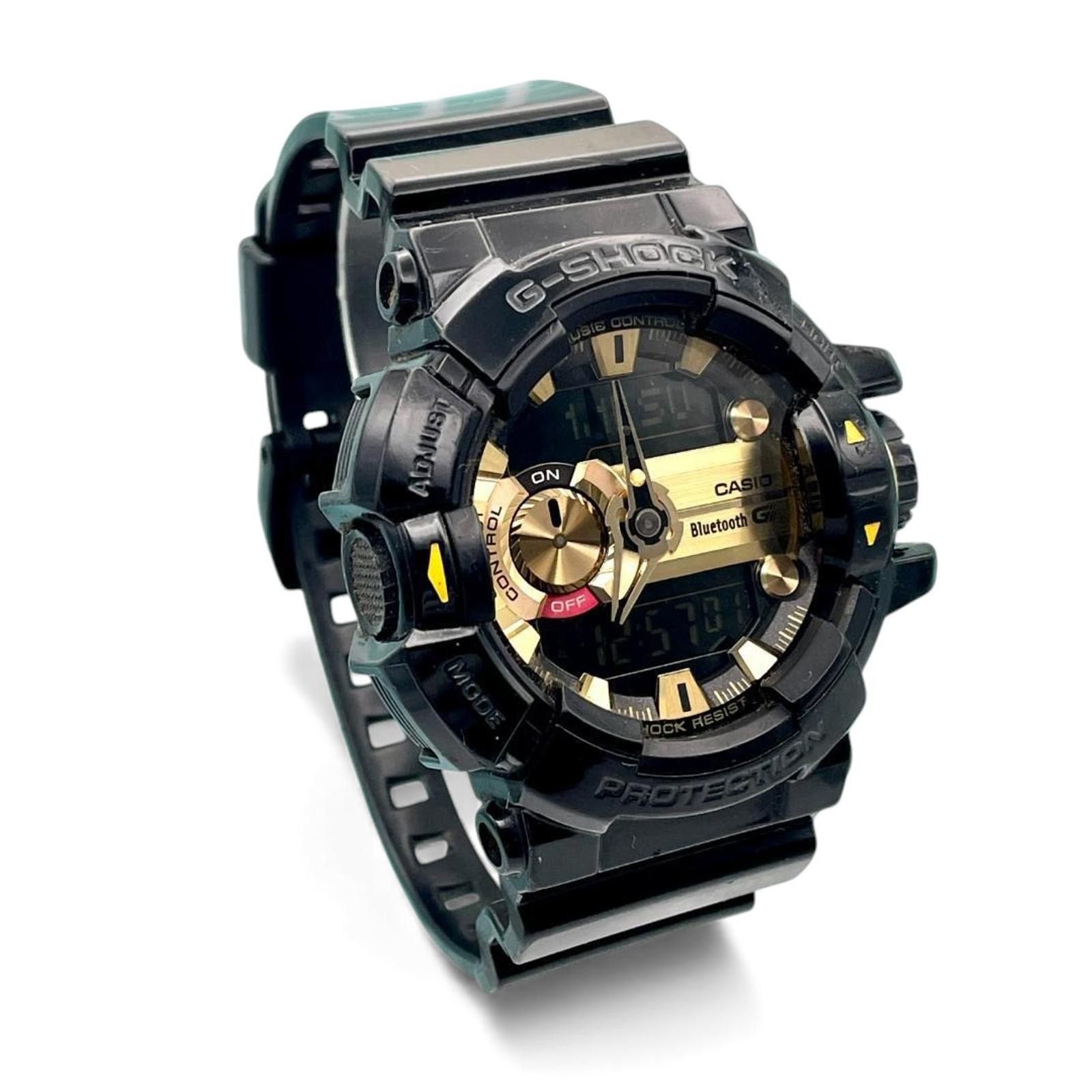 Casio Casio - G-Shock Digital Black and Gold Watch Size ONE SIZE - 4 Thumbnail