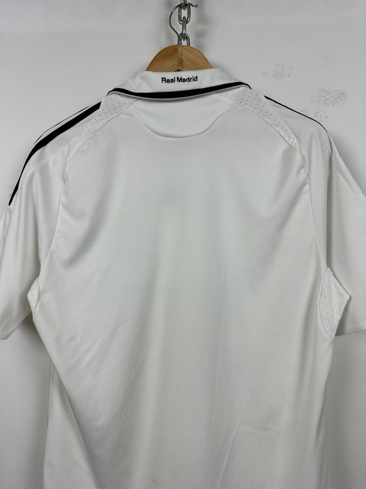 Adidas 2008/09 Adidas FC Real Madrid Vintage Home Soccer Jersey Kit Size US M / EU 48-50 / 2 - 14 Thumbnail