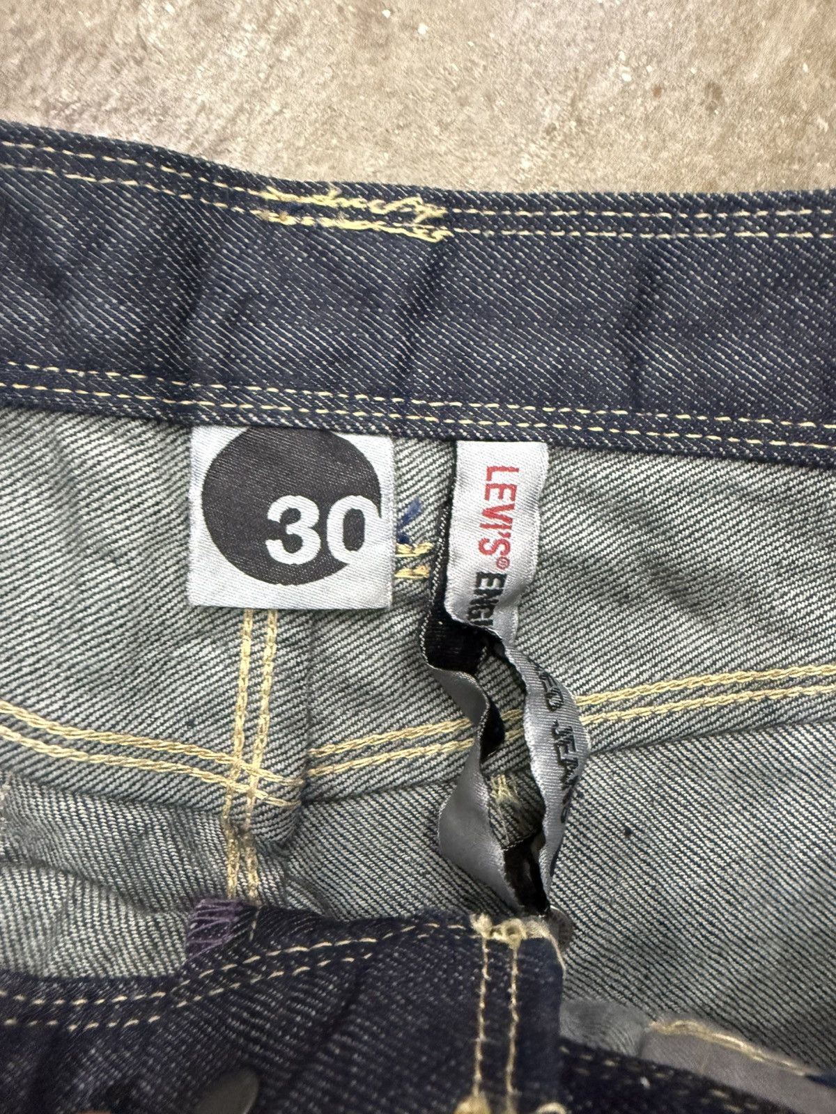 Japanese Brand × Levi's × Vintage Vintage 1999 Levi’s engineered Jeans ( boot cut) Size US 30 / EU 46 - 4 Thumbnail