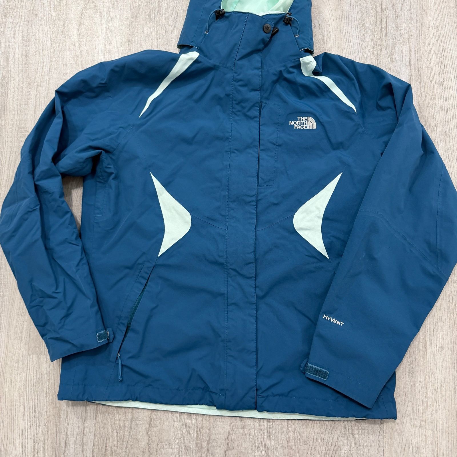 The North Face The North Face HyVent Mountain Jacket Women's Large Blue Size L / US 10 / IT 46 - 2 Thumbnail