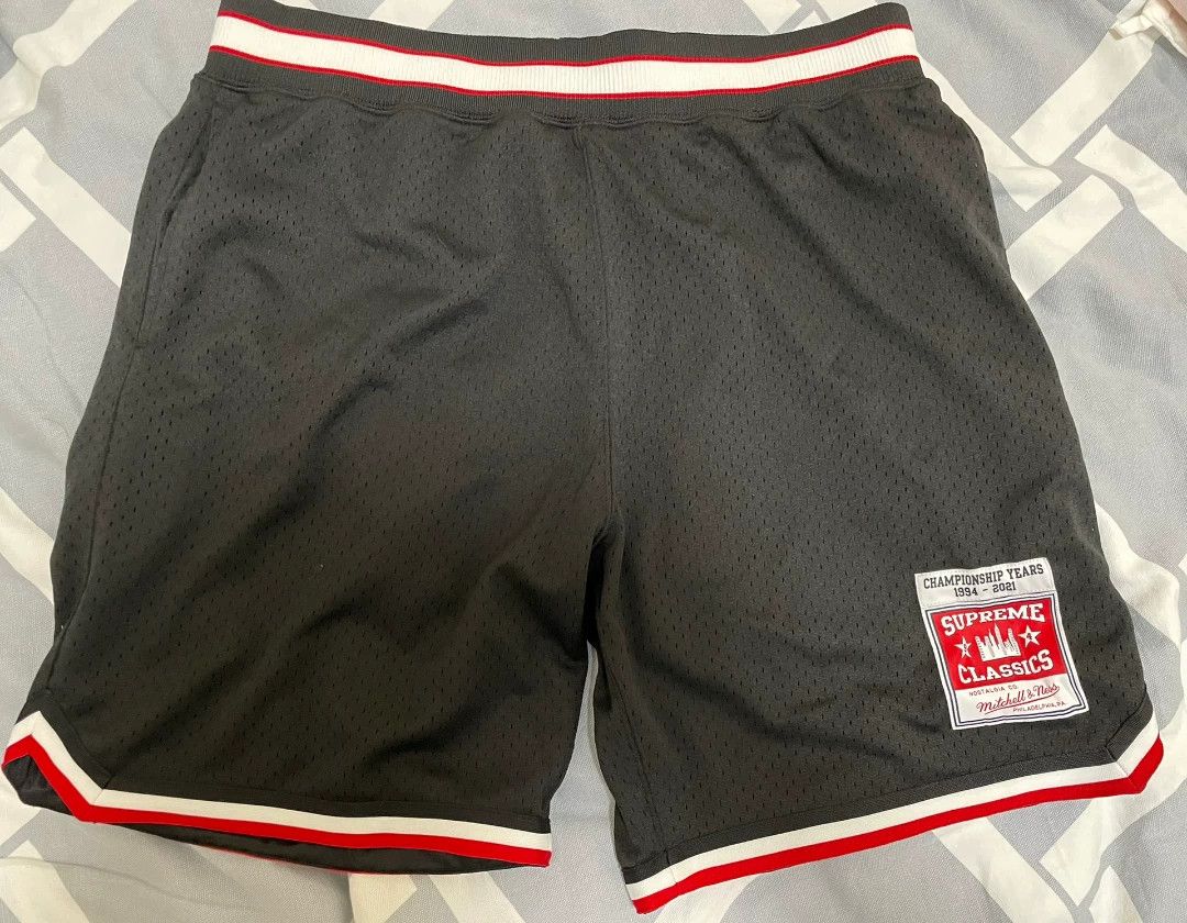 Supreme Supreme 21ss Mitchell Ness Collab Basketball Shorts New L Size US 34 / EU 50 - 1 Thumbnail