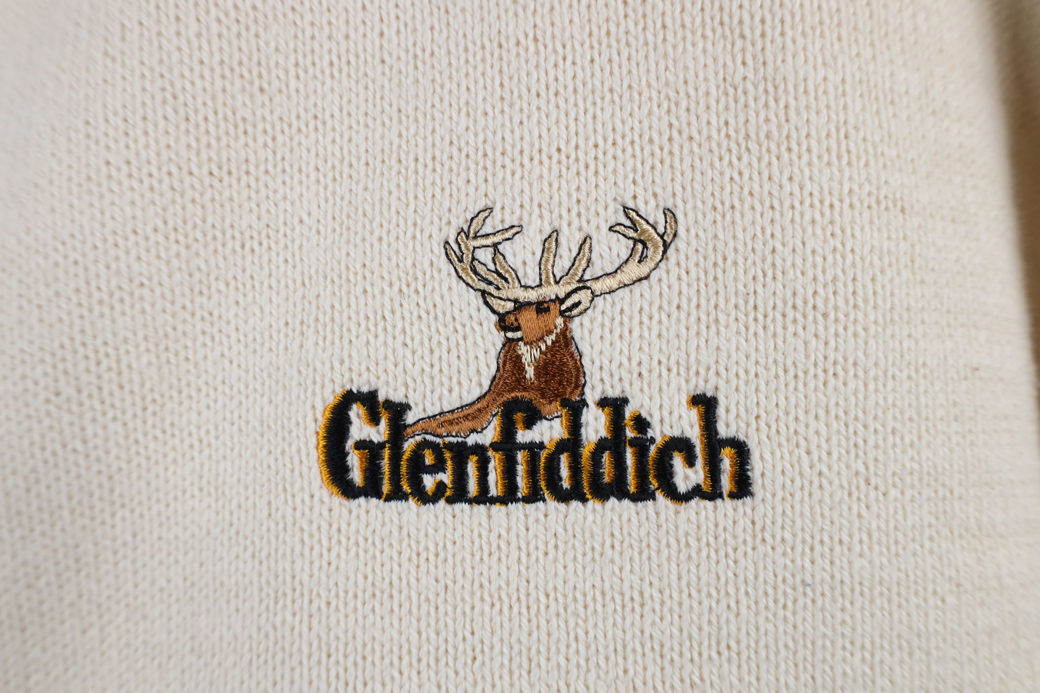 Vintage Vintage 90s Glenfiddich Distillery Scotch Knit Sweater USA Size US XL / EU 56 / 4 - 4 Thumbnail