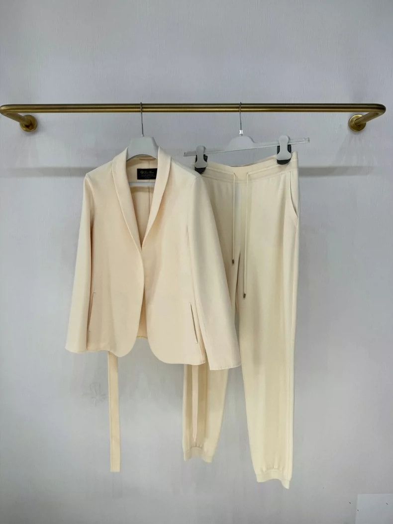 Loro Piana LORO PIANA Cotton wool suit coat Size S / US 4 / IT 40 - 6 Thumbnail