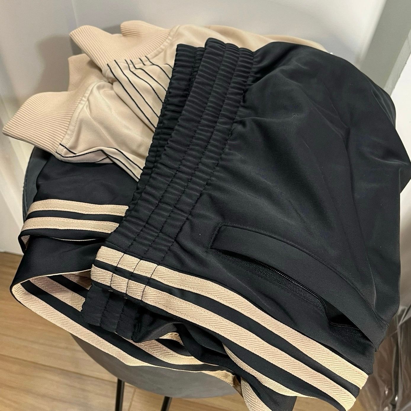 Adidas •NWT• ADIDAS MENS 2XL TRICOT SST TP ORIGINALS PANTS in black Size US 40 / EU 56 - 5 Thumbnail