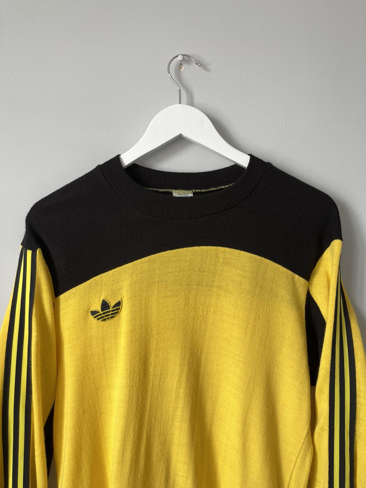 Adidas Vintage 80's Adidas Ventex Template Long Sleeve Jersey Shirt Size US M / EU 48-50 / 2 - 2 Thumbnail