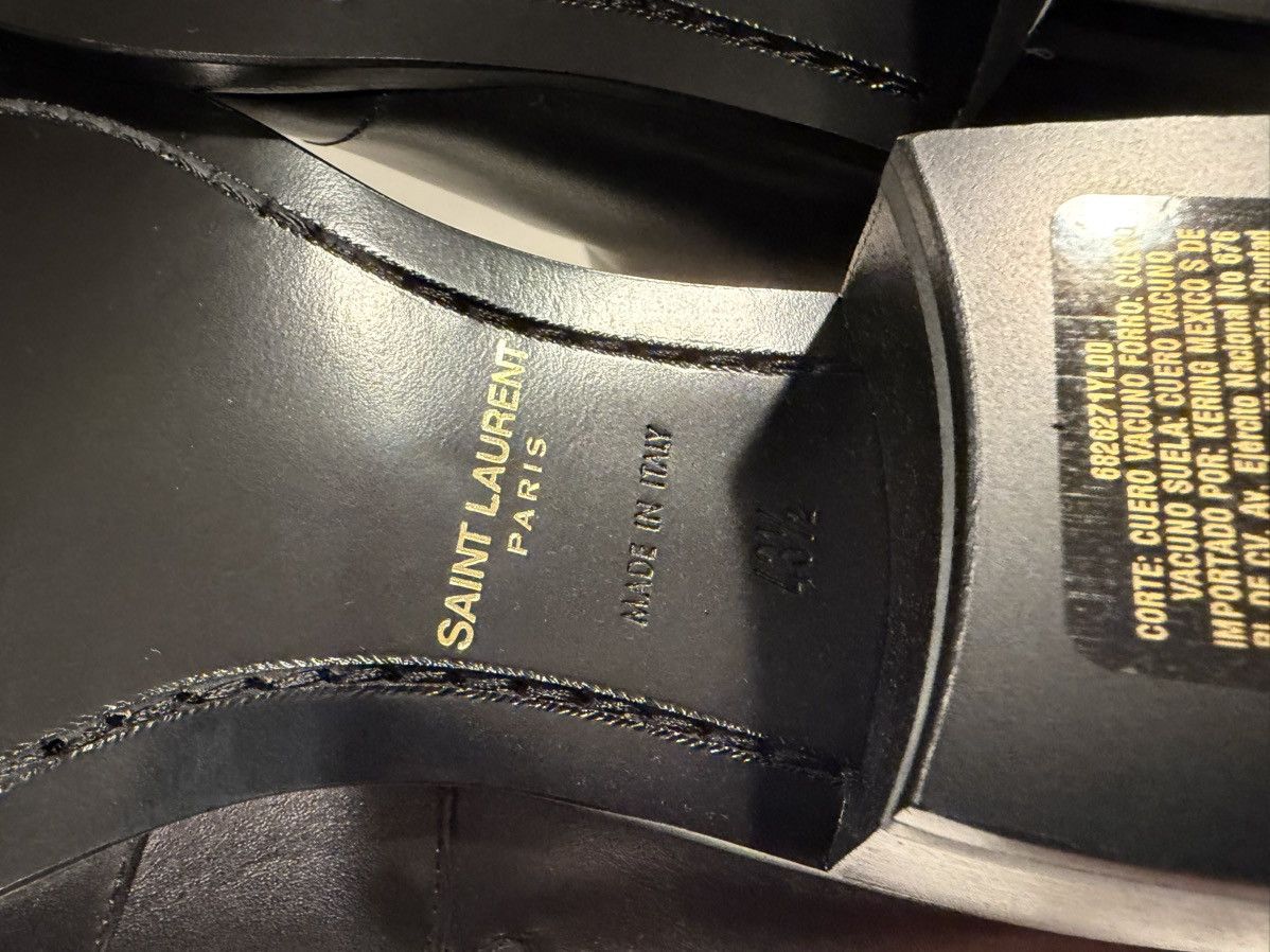 Saint Laurent Paris SAINT LAURENT Leather Chelsea Boots 43.5/10.5 Size US 10.5 / EU 43-44 - 4 Thumbnail