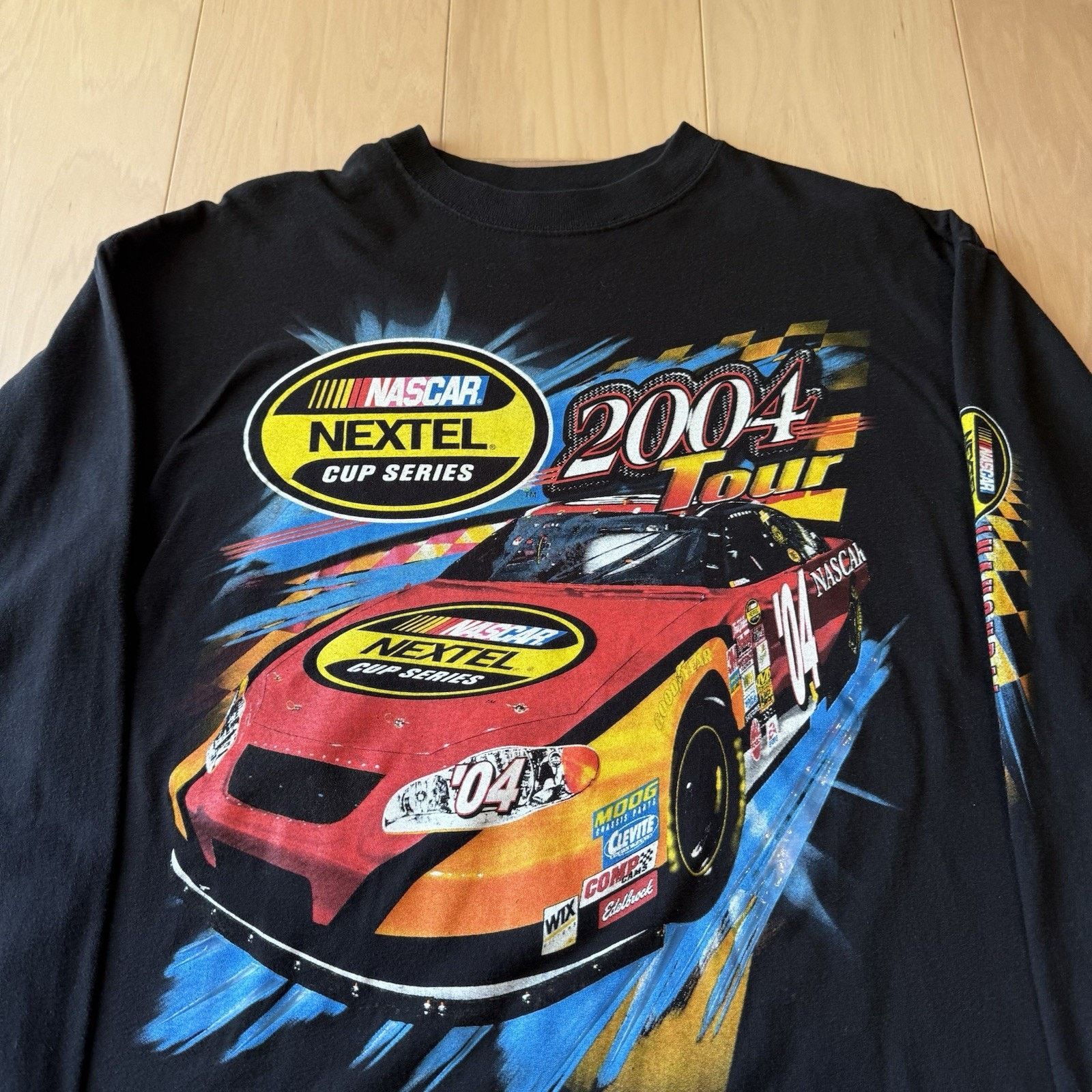 Vintage Vintage Nascar Nextel Cup Series Shirt Black Y2K Long Sleeve Size US XL / EU 56 / 4 - 3 Thumbnail
