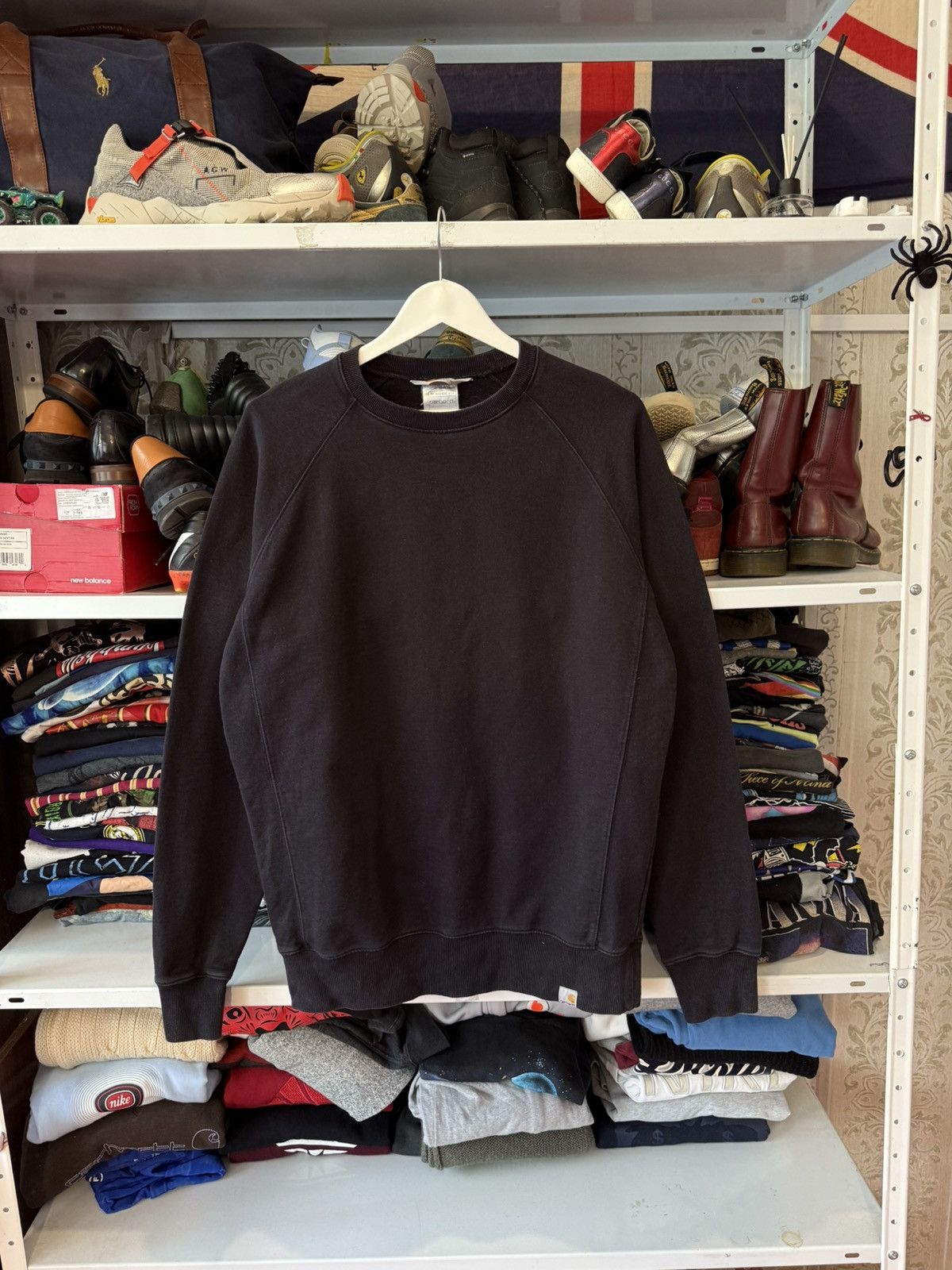 Carhartt × Vintage Vintage Carhartt Sweatshirt Y2K Mini logo Size US L / EU 52-54 / 3 - 13 Thumbnail