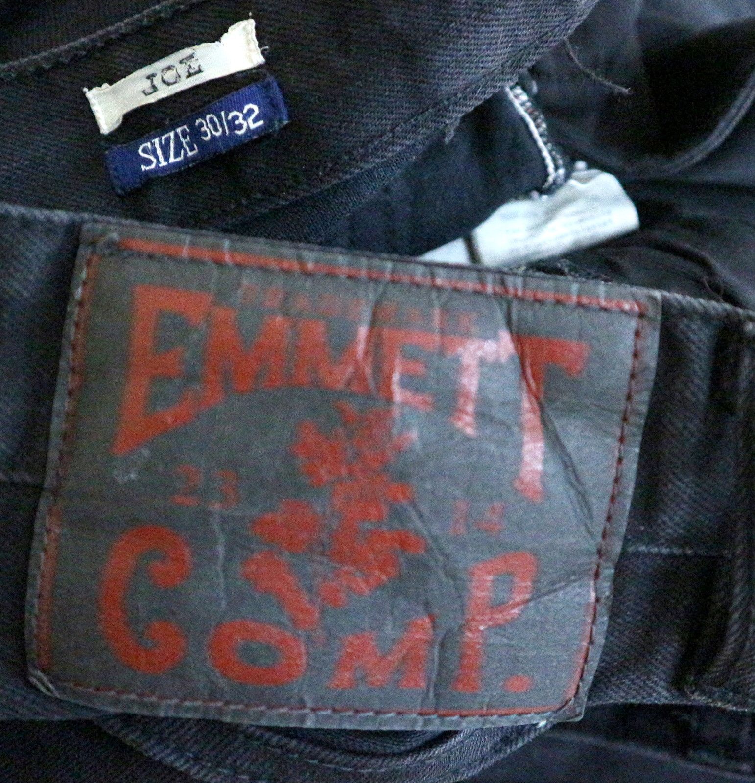 Emmett Emmett Joe Skinny Selvedge Denim Jeans W30 L32 Size US 30 / EU 46 - 9 Thumbnail
