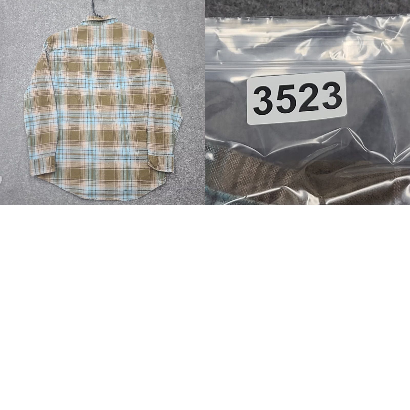 Pendleton Pendleton Mason Cotton Flannel Shirt Plaid Olive Blue Tan Button-Down Mens M Size US M / EU 48-50 / 2 - 9 Thumbnail