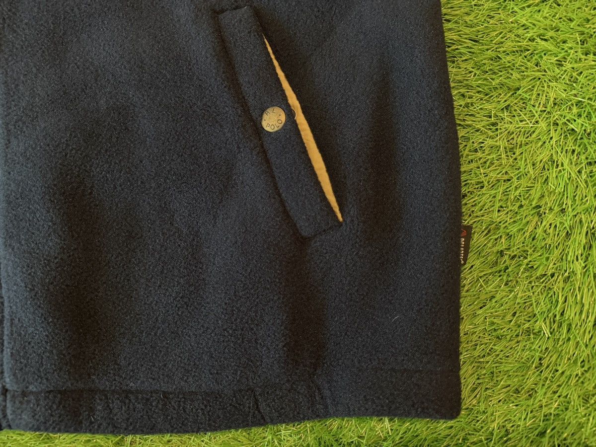 Polo Ralph Lauren NEW Vintage 90s Polo Ralph Lauren Blue Fleece Bomber Jacket Size US XL / EU 56 / 4 - 6 Thumbnail