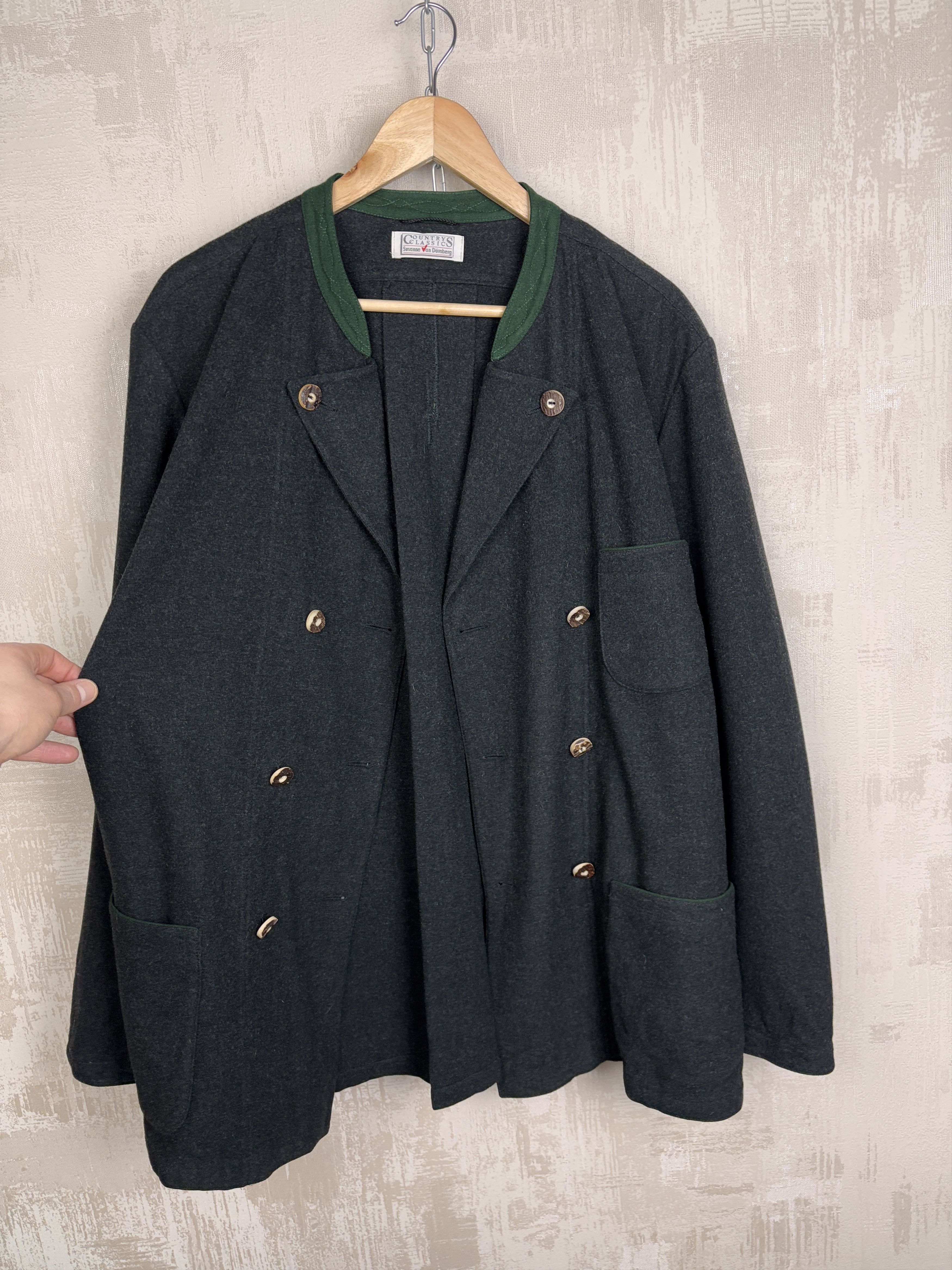 Vintage Susanne Von Dornberg Country Classics Double Breasted Blazer Size US L / EU 52-54 / 3 - 9 Thumbnail