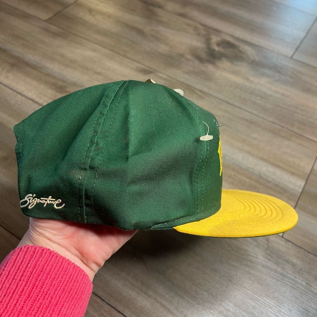 The Game Vintage Green Bay Packers Green Signature SnapBack Hat Size ONE SIZE - 2 Thumbnail