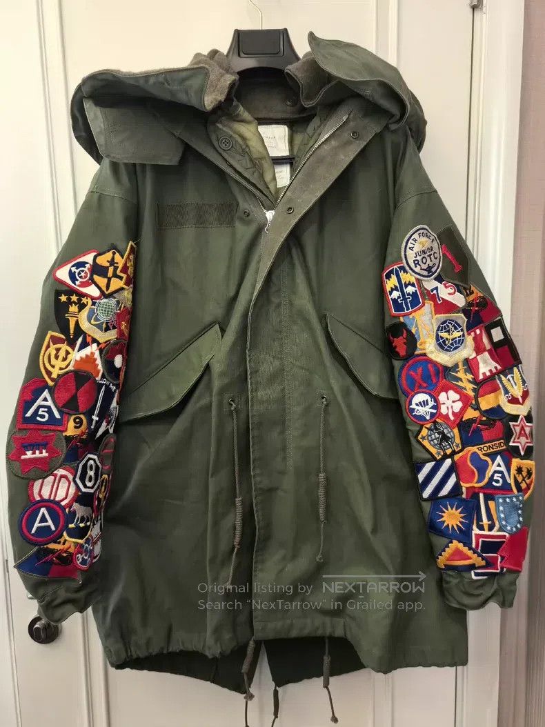 READYMADE Ready Made Military overcoat with double sleeves embroider Size US M / EU 48-50 / 2 - 1 Thumbnail