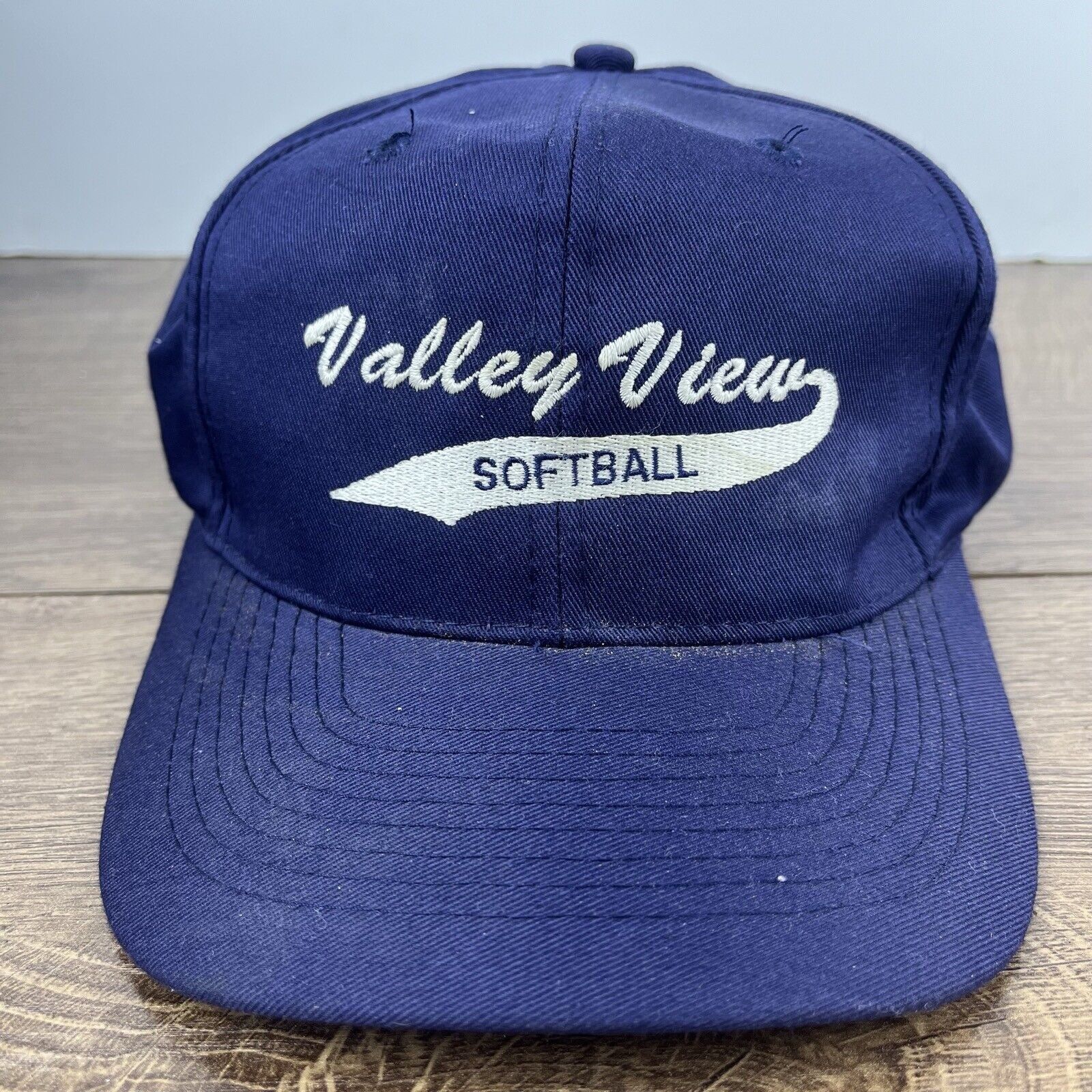 Other Valley View Softball Hat Blue Snapback Cap Adjustable Blue A Size ONE SIZE - 2 Thumbnail