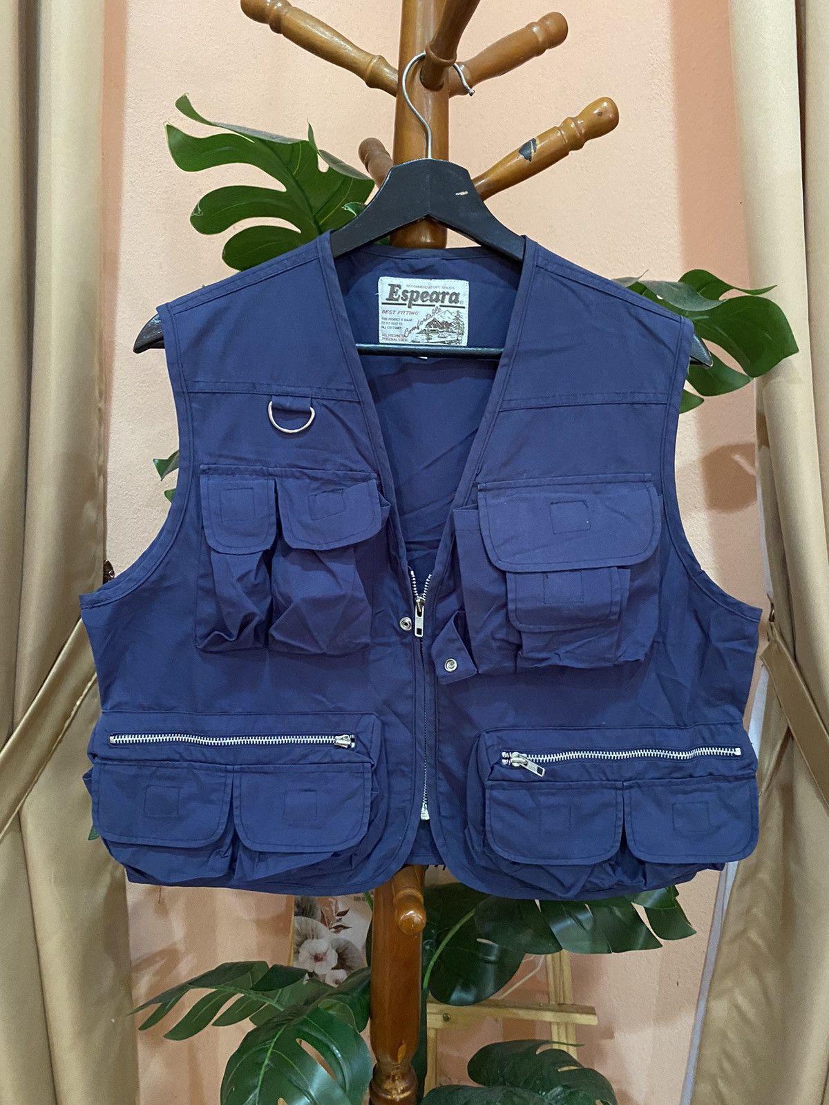 Vintage Espeara Multi-Pocket Utility Vest Fishing & Tactica Vest Size US M / EU 48-50 / 2 - 1 Thumbnail