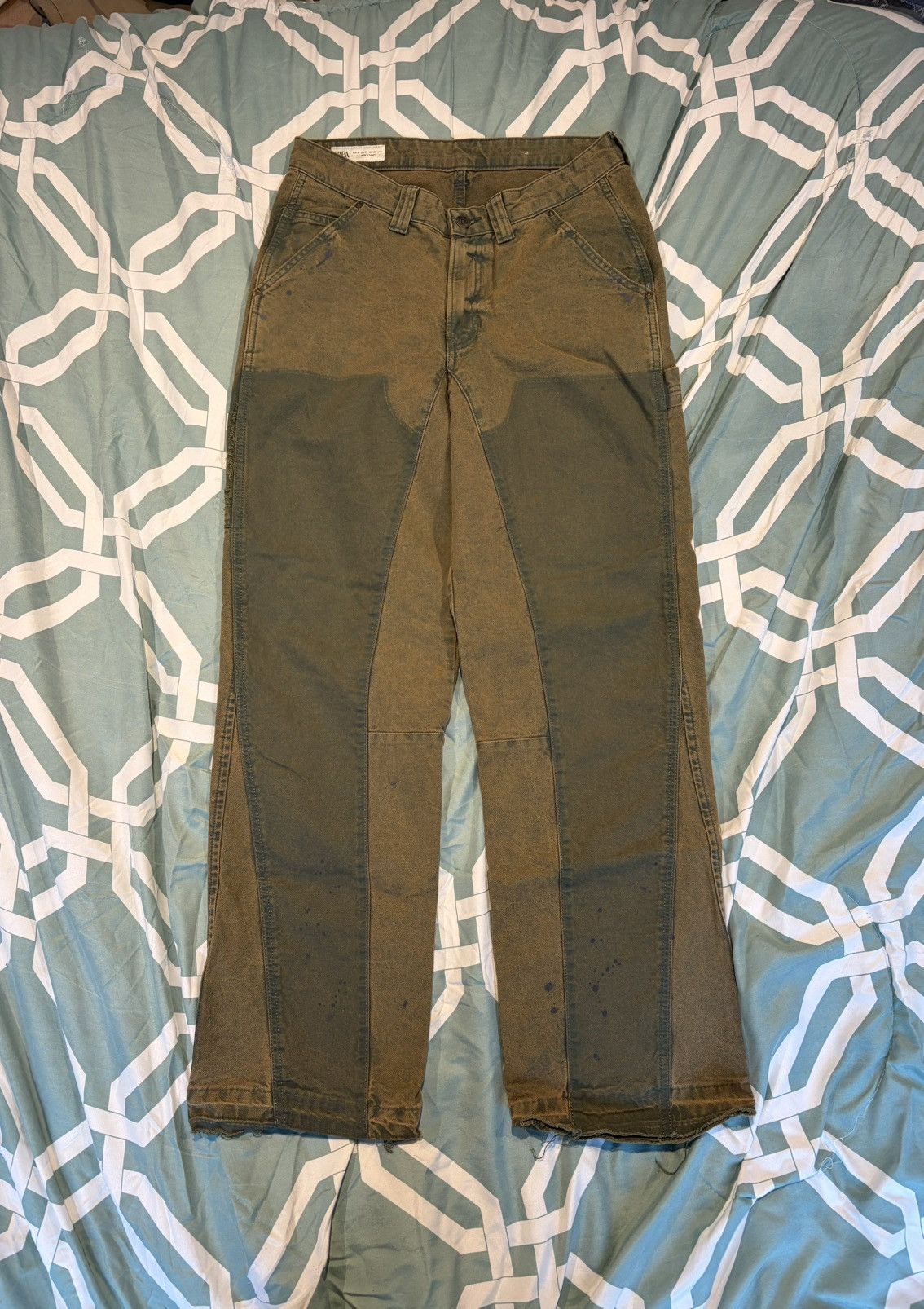 Zara Double Knee Jeans S/32 Size US 32 / EU 48 - 2 Thumbnail