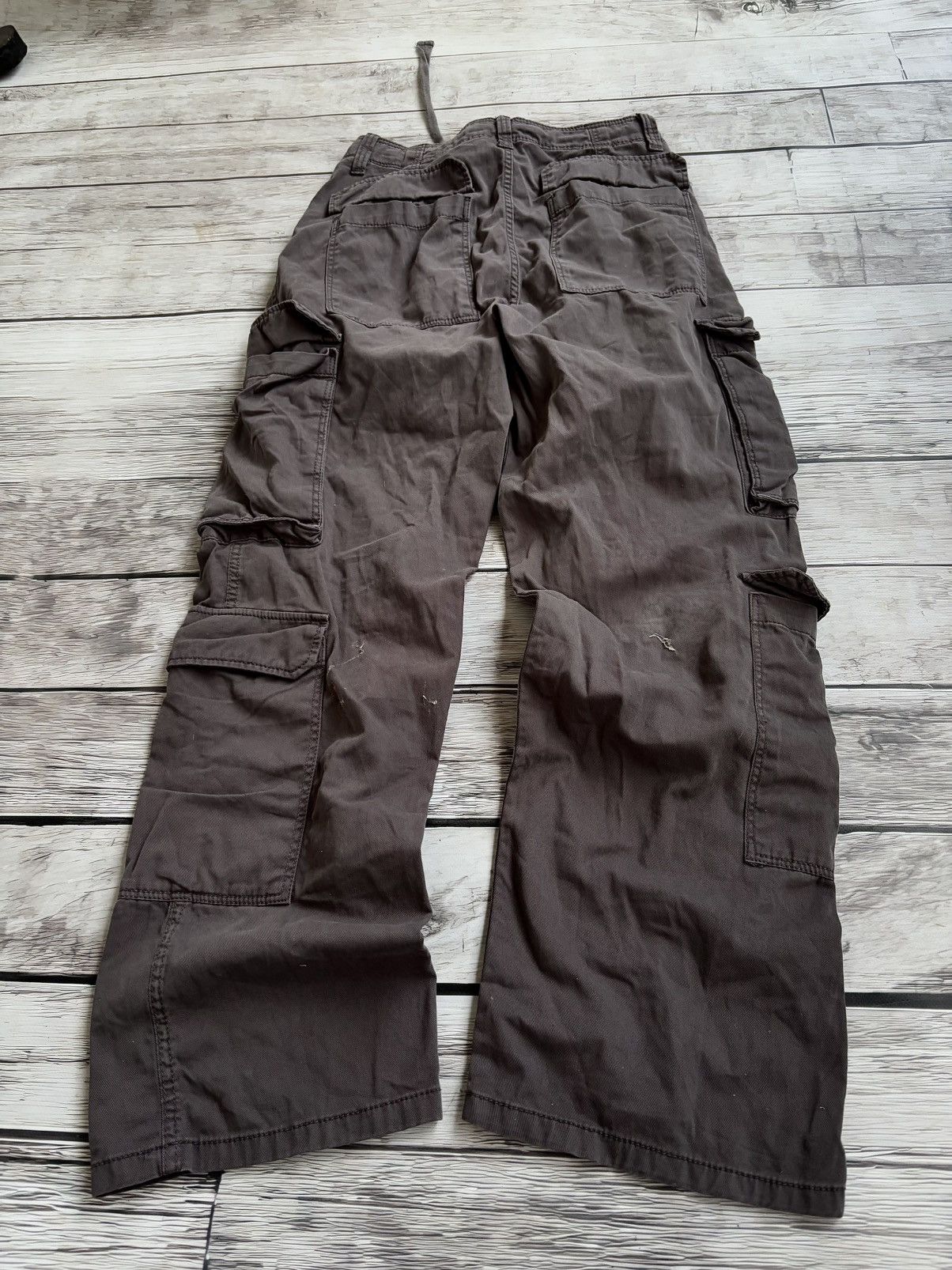 If Six Was Nine × Japanese Brand VTG Yohji Yamamoto Junya Watanabe Style Bondage Cargo Pants Size US 30 / EU 46 - 4 Thumbnail