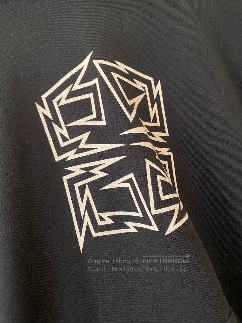 Givenchy Givenchy Black Distressed Hooded Sweatshirt Size US M / EU 48-50 / 2 - 3 Thumbnail