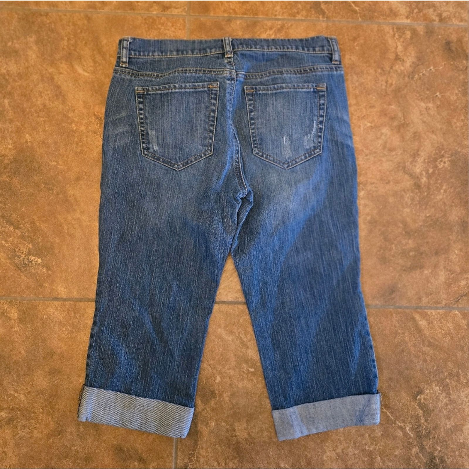 Other Denim | NY&C | Low Rise Straight Jean Capri Size 28" / US 6 / IT 42 - 2 Thumbnail