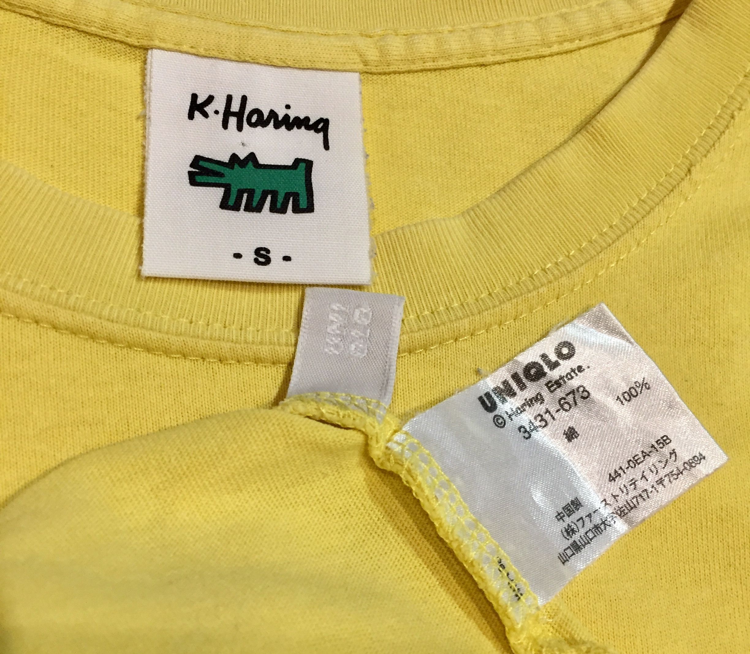 Keith Haring KEITH HARING DJ DOG POP ART GRAPHIC UNIQLO BRAND TSHIRT Size US S / EU 44-46 / 1 - 4 Thumbnail