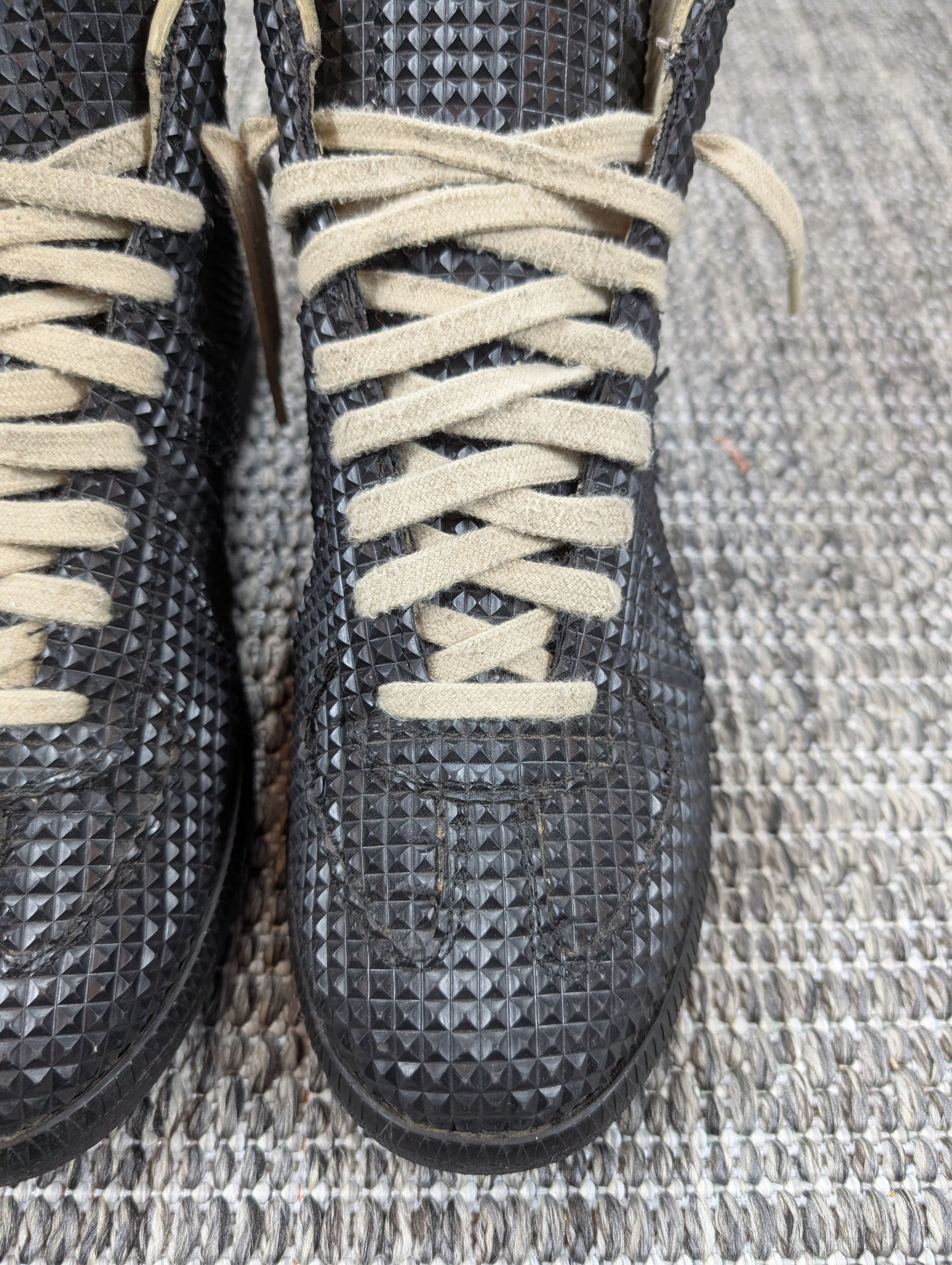 Maison Margiela Maison Margiela Studded Pyramid Gat High Top Sneakers Size US 11 / EU 44 - 3 Thumbnail