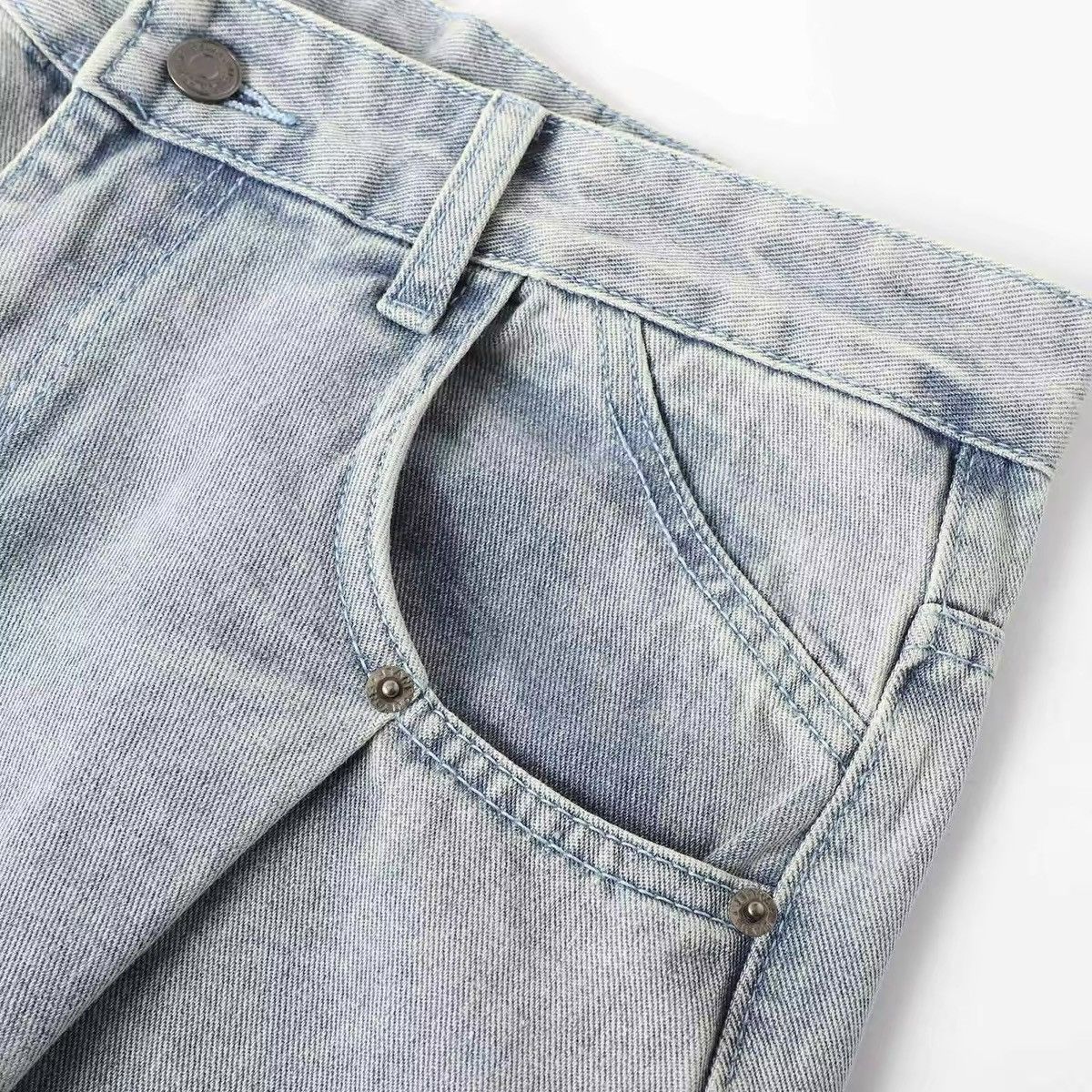 Japanese Brand × Jean Vintage Baggy Skater Jean Size US 28 / EU 44 - 7 Thumbnail
