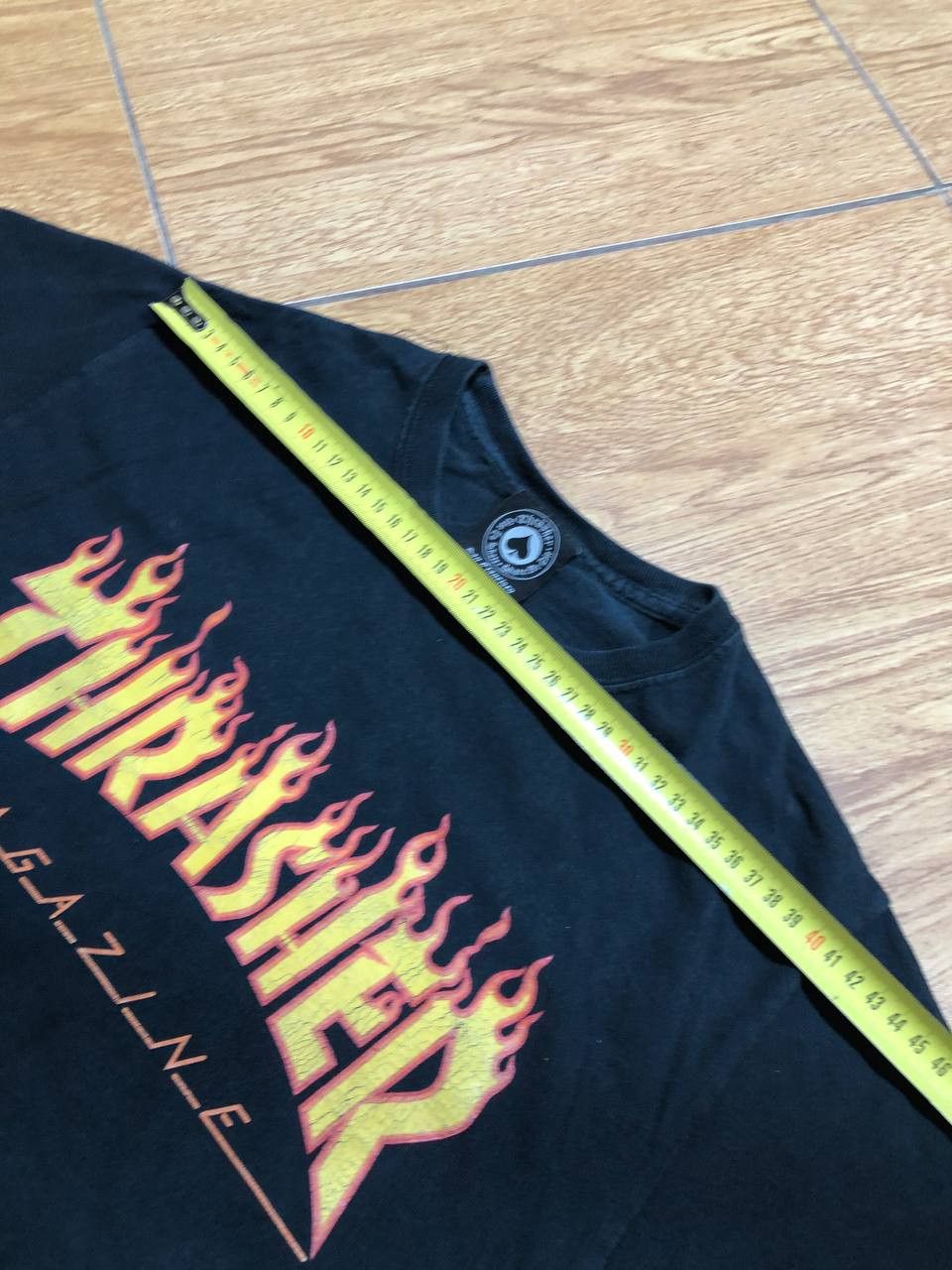 Vintage Thrasher Magazine Skateboarding Flame Logo T-shirt Black Size US S / EU 44-46 / 1 - 9 Thumbnail