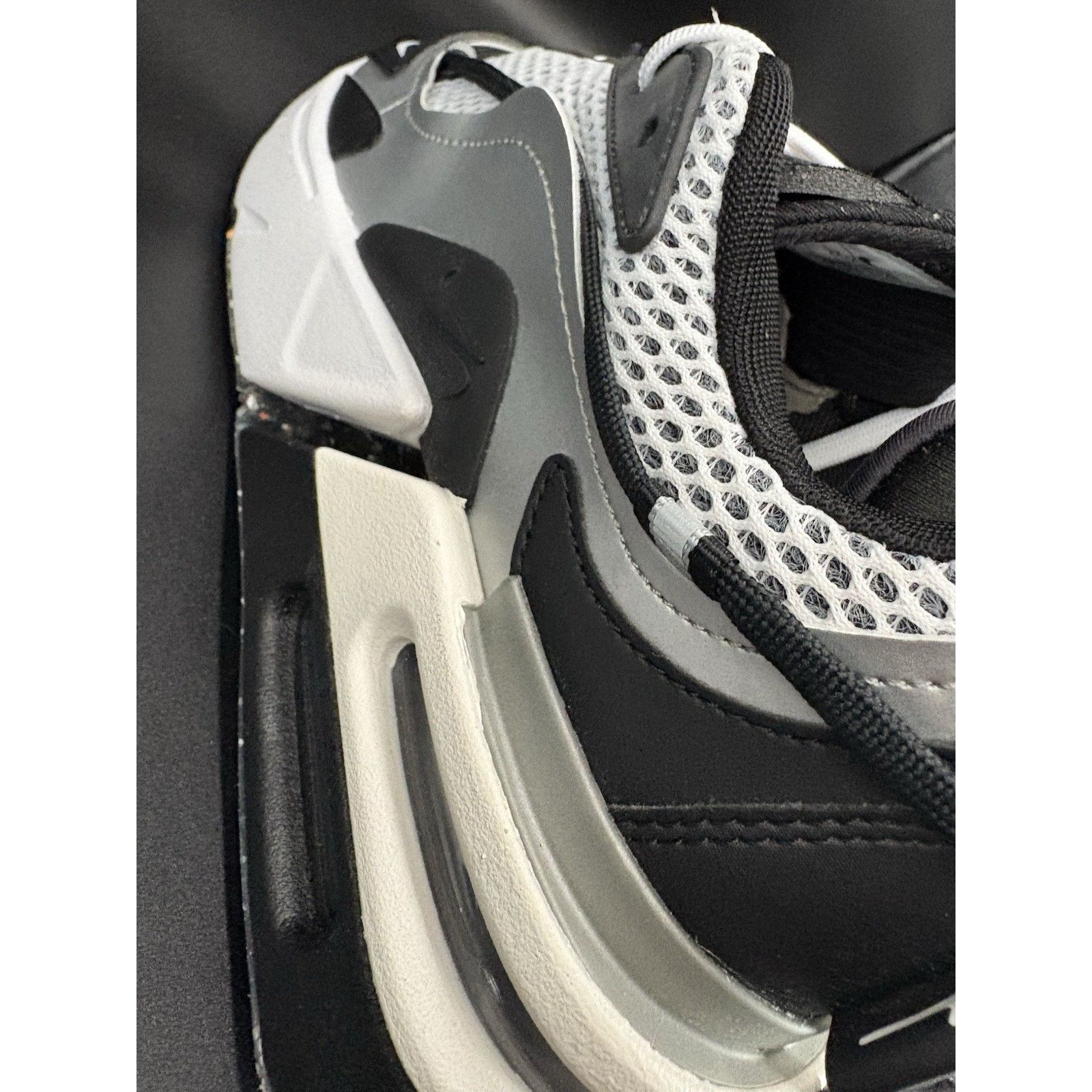 Nike Nike Air Max Furyosa Trainers 8.5 Women's Silver Grey & Blk Size US 8.5 / IT 38.5 - 5 Thumbnail