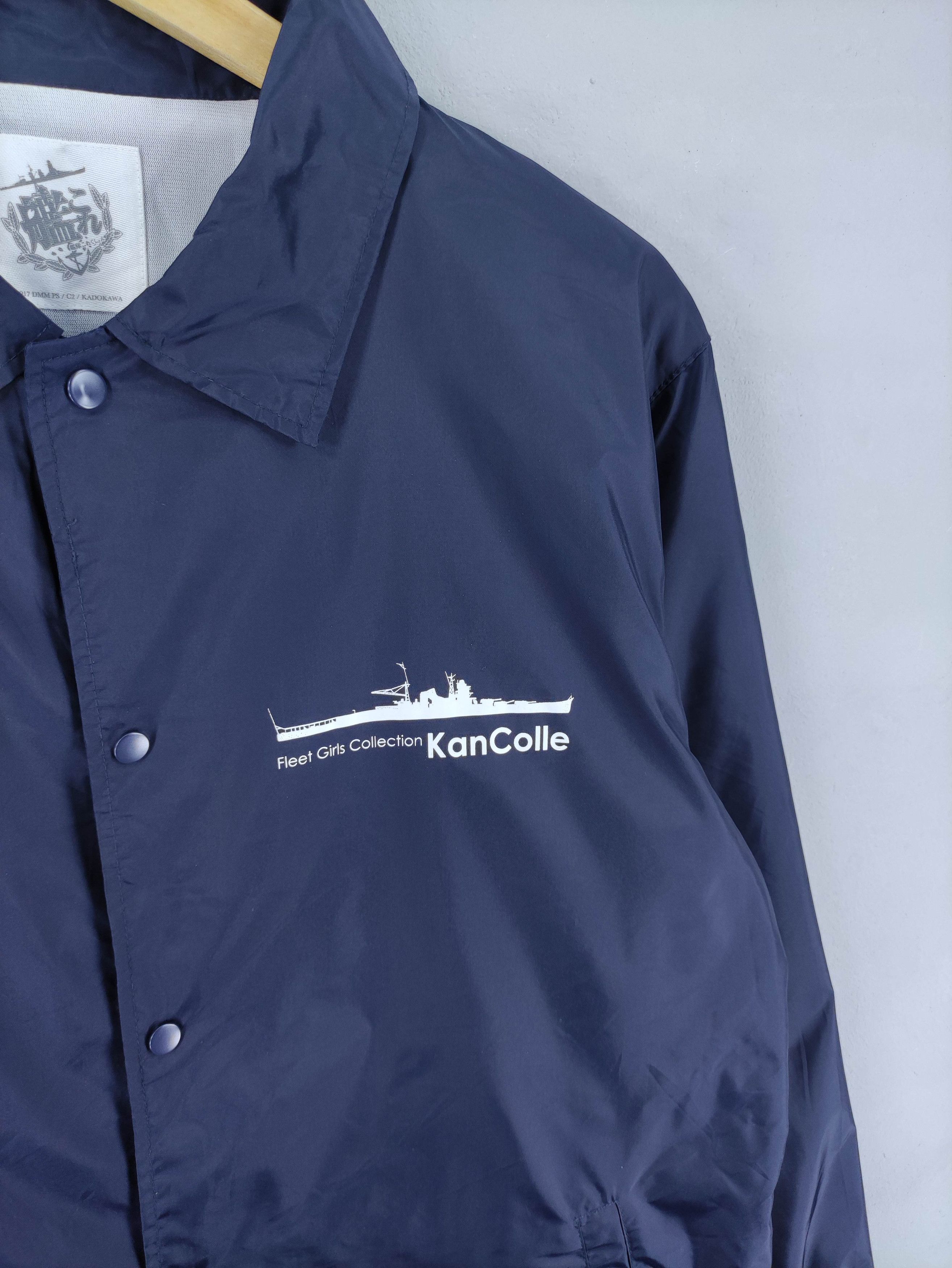 Japanese Brand Vintage Kan Colle WinBreaker Jacket Snap Button Size US M / EU 48-50 / 2 - 2 Thumbnail