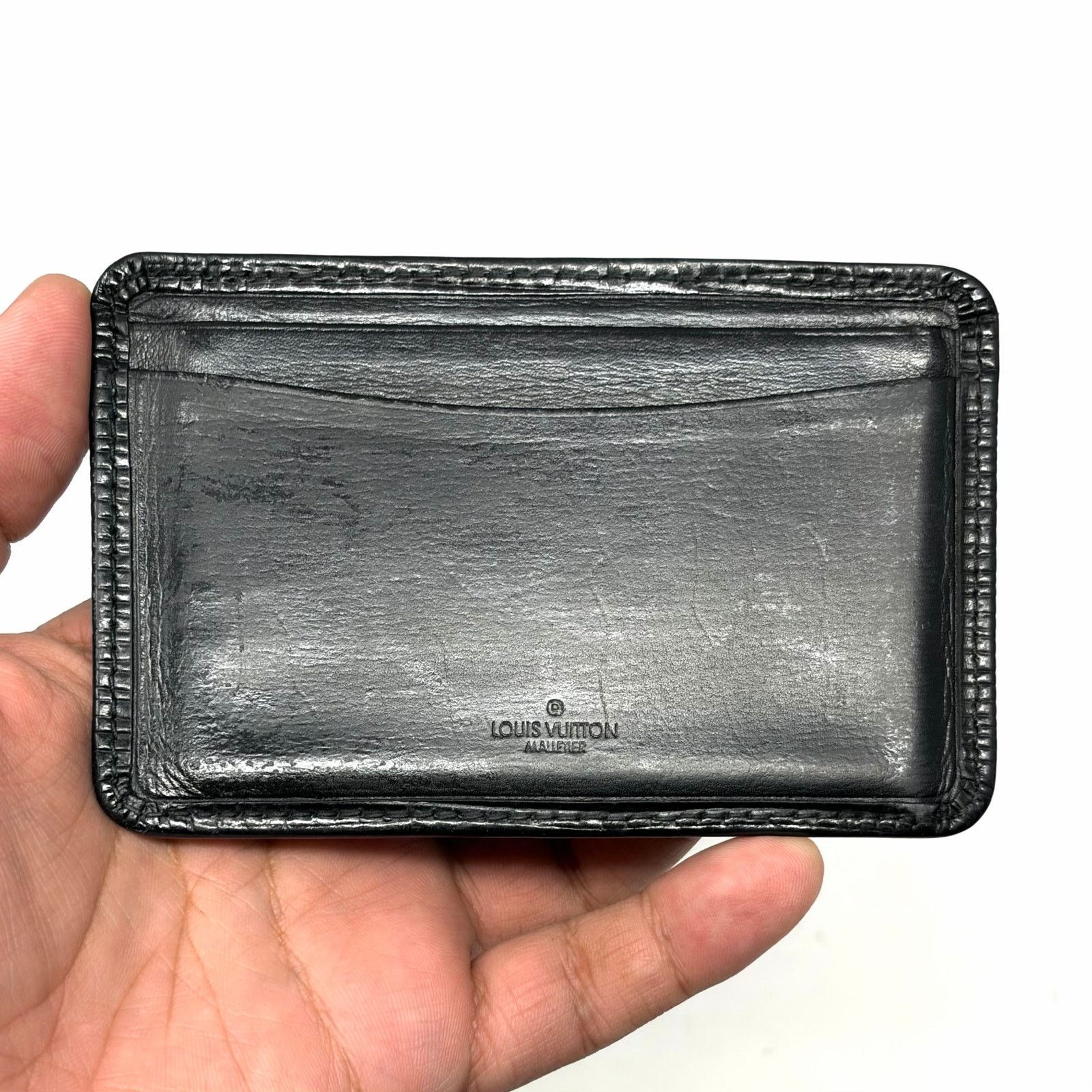 Louis Vuitton Louis Vuitton Black Cardholder Wallet Size ONE SIZE - 3 Thumbnail