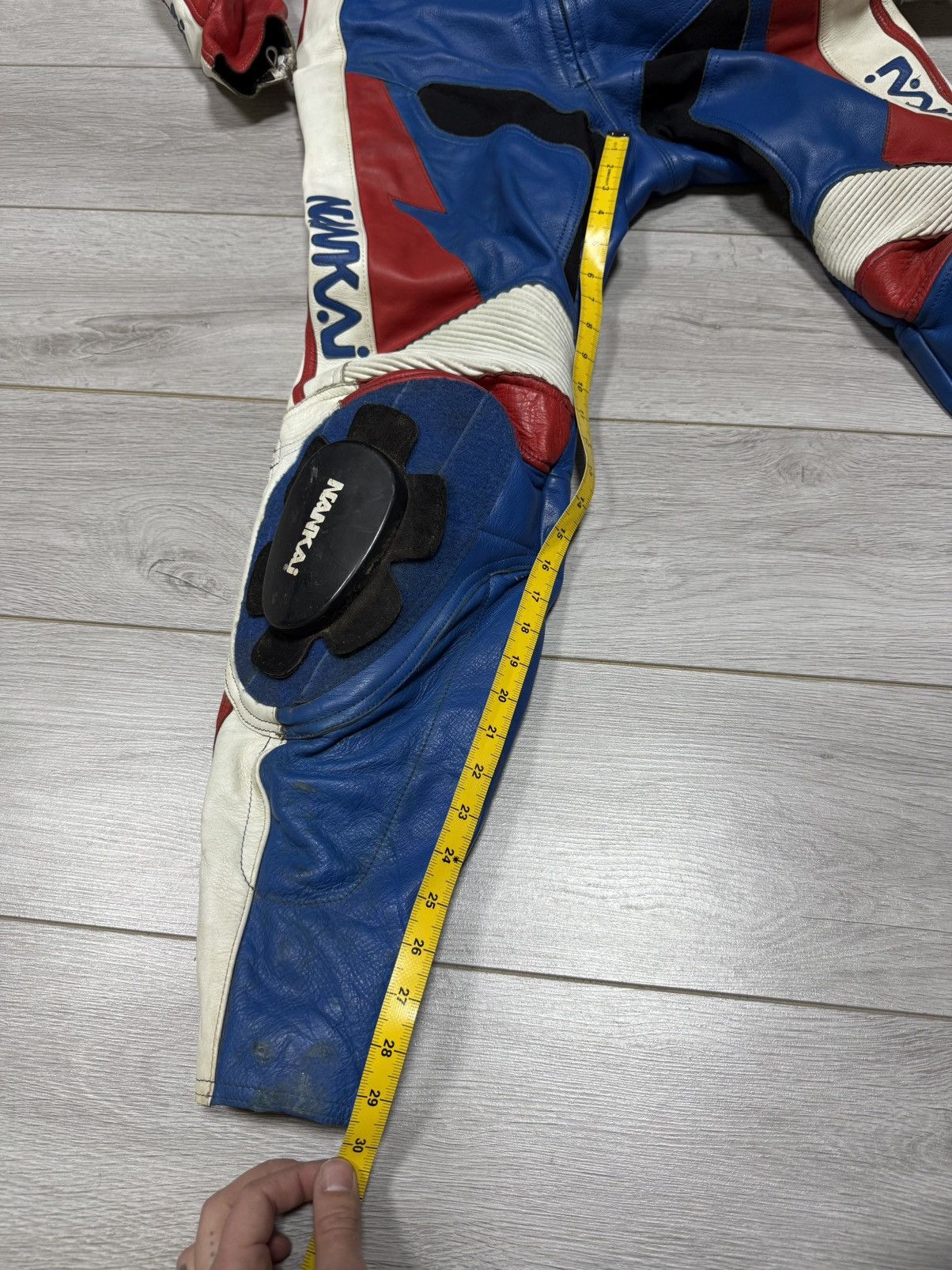 NANKAI Japan Leather suit overall MOTO protection