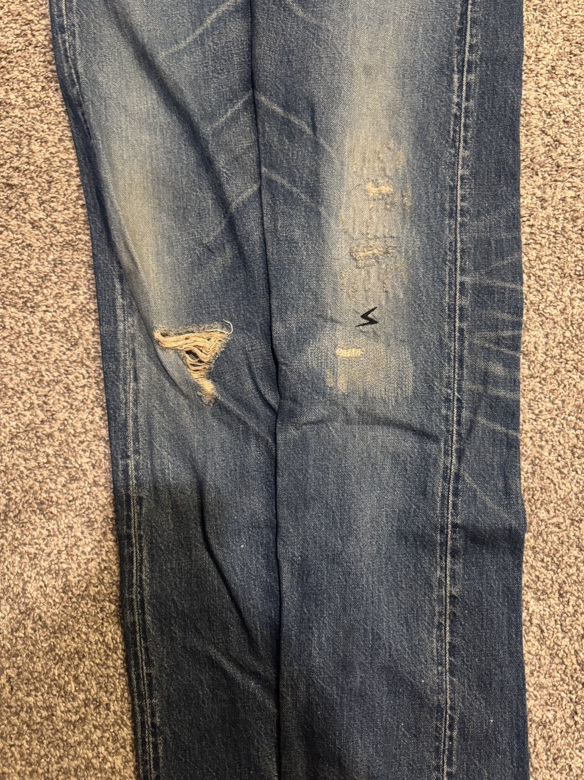 Undercover Undercover SS09 Neoboy “Poem” Denim Size US 32 / EU 48 - 5 Thumbnail