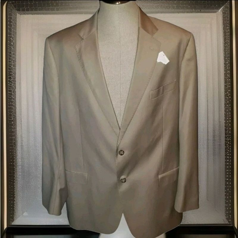 J.Hilburn J.HILBURN VITALE BARBERIS 2 Piece Suit 46 L Pants 38 Size 46L - 1 Thumbnail