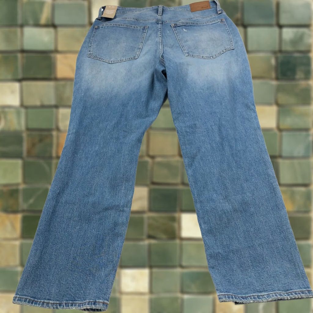 Madewell Madewell Jeans Main Selling Point/Brand Denim 30 High Rise Womens Regular Blue 10.25 28in Inseam 5-Pocket Design Stretch Vintage: No New Condition Size 30" / US 8 / IT 44 - 1 Thumbnail