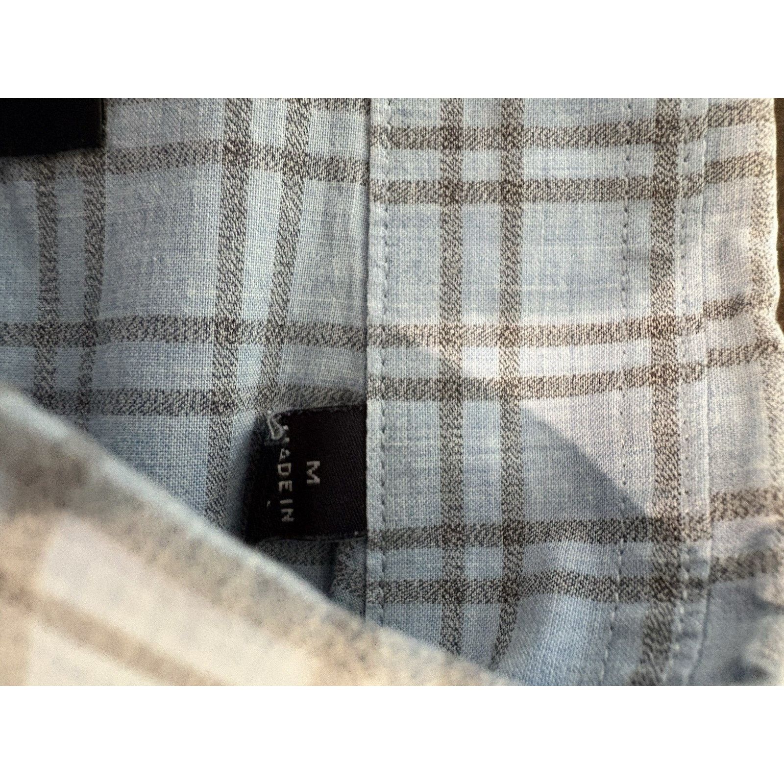 Zachary Prell Zachary Prell 100% Cotton Blue Button Down Men's Plaid Shirt Size US M / EU 48-50 / 2 - 6 Thumbnail