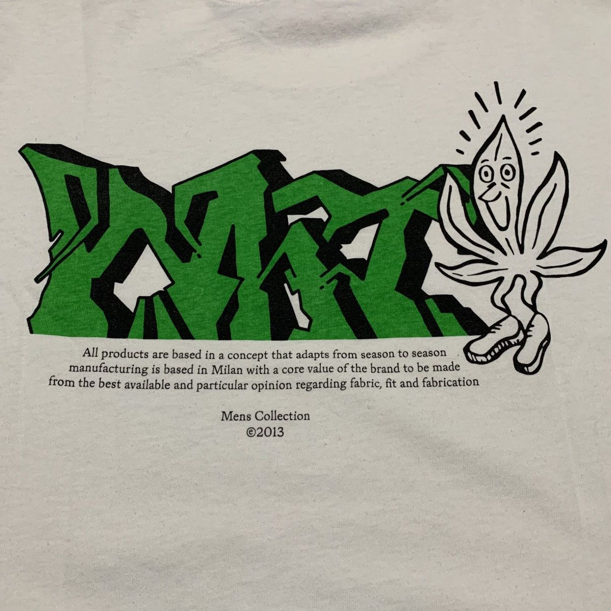 Off-White Off White Small Weed Graphic White Tee Virgil Abloh Size US S / EU 44-46 / 1 - 3 Thumbnail