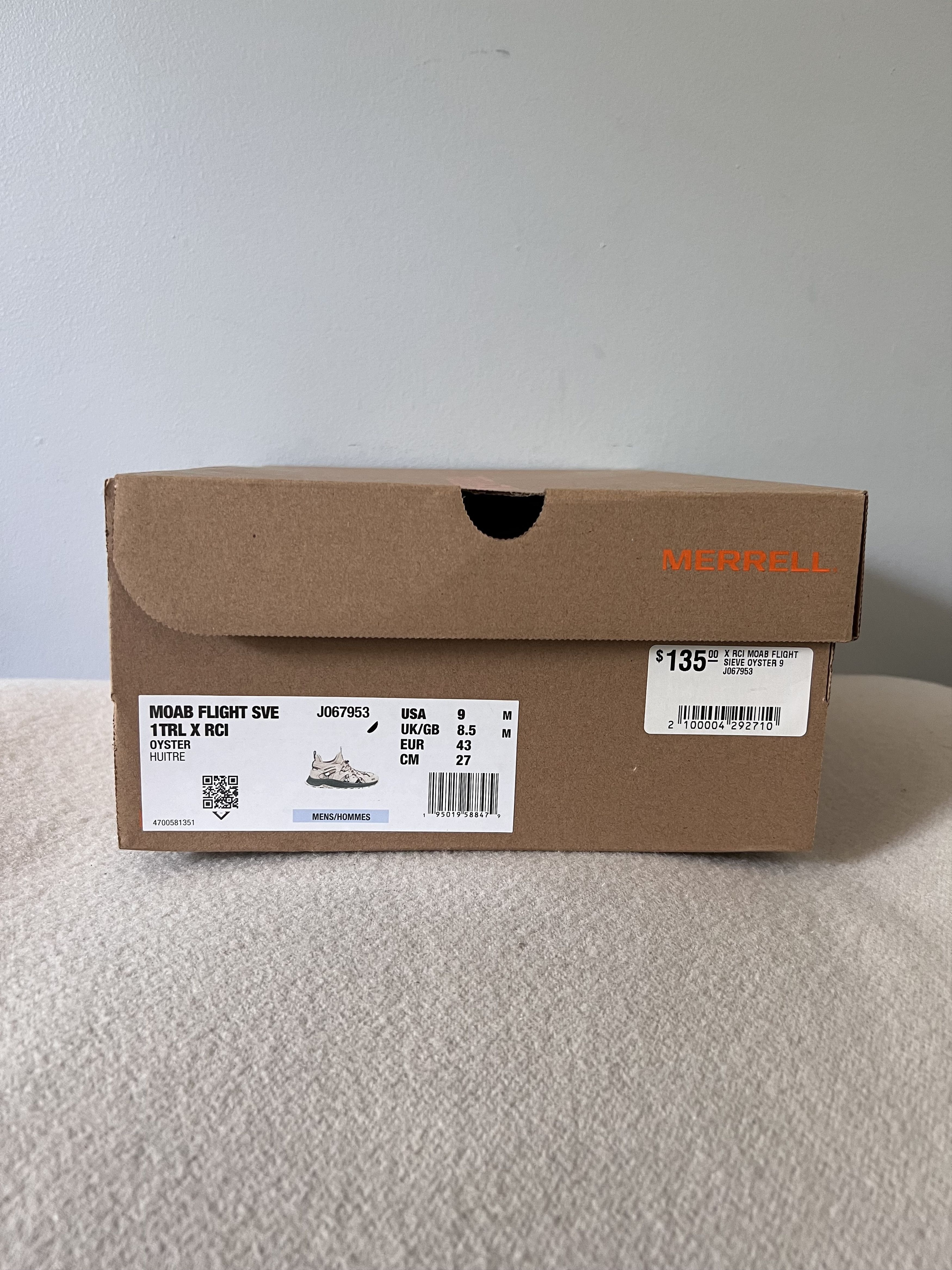Merrell Reese Cooper Merrell Moab FLight SVE in Oyster White Size US 9 / EU 42 - 7 Thumbnail