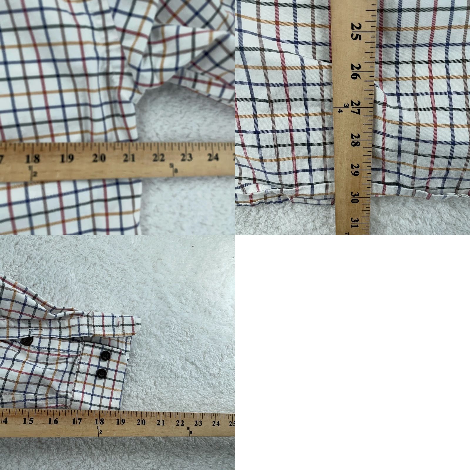 Orvis Orvis Signature Twill Shirt Mens Medium Multi Check Classic Collared Button Down Shirt Size US M / EU 48-50 / 2 - 8 Thumbnail