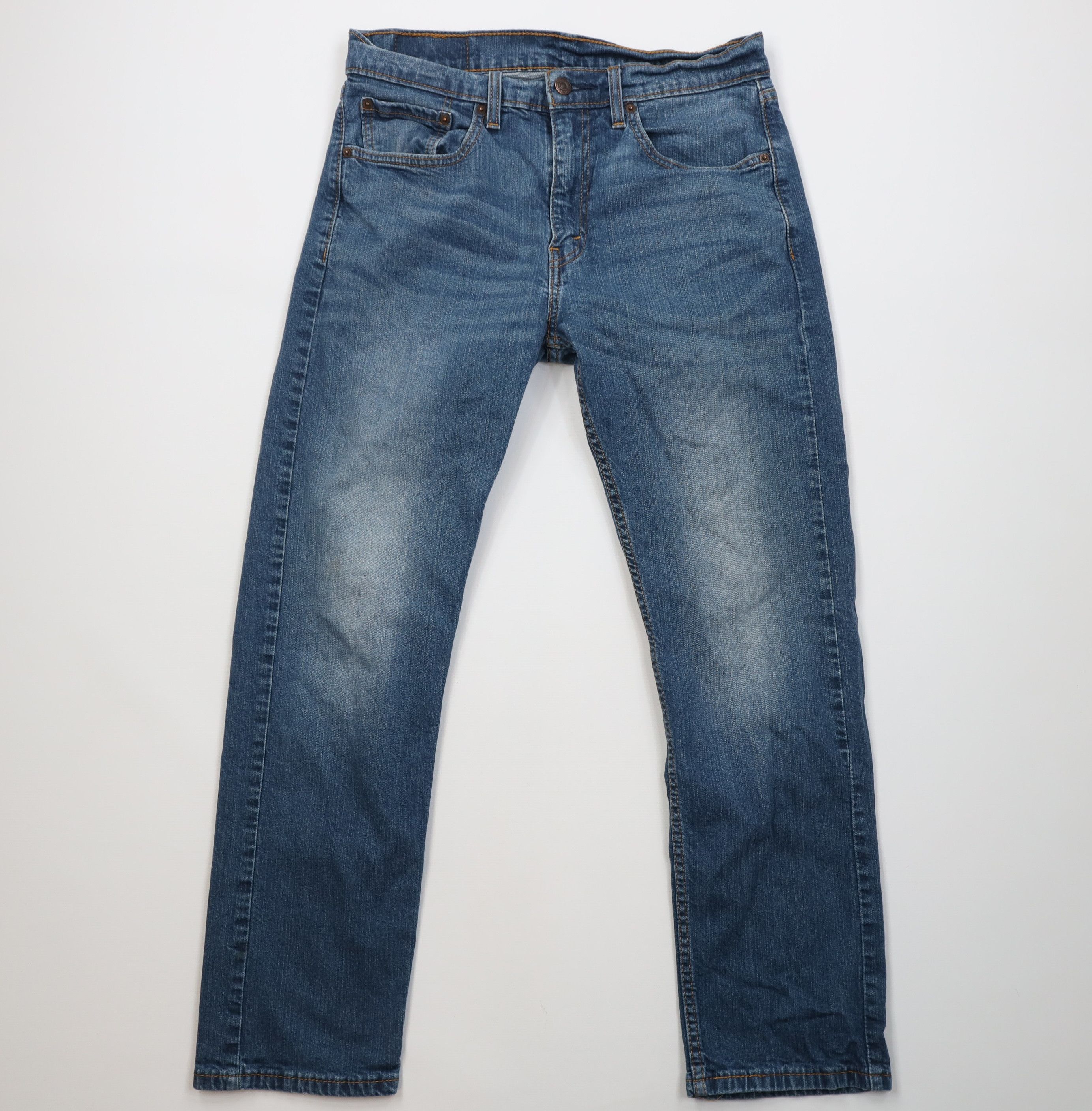 Levi's Vintage Y2K Levis 505 Regular Straight Leg Jeans Blue Size US 32 / EU 48 - 1 Thumbnail