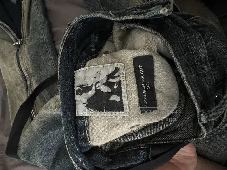 Rick Owens RickOwens Banana Denim Jeans. Size US 30 / EU 46 - 3 Thumbnail