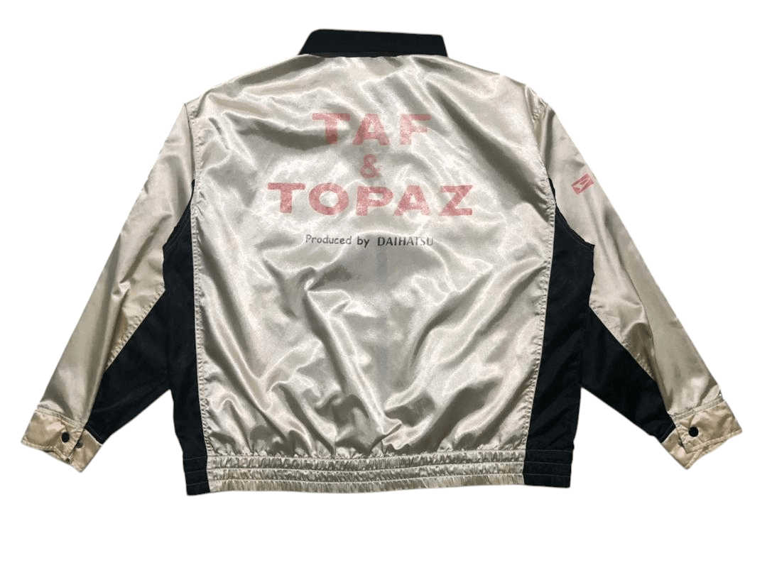 Japanese Brand × Sports Specialties × Vintage 90s Daihatsu Light Jacket (TAF & TOPAZ by DAIHATSU) Size US L / EU 52-54 / 3 - 1 Thumbnail
