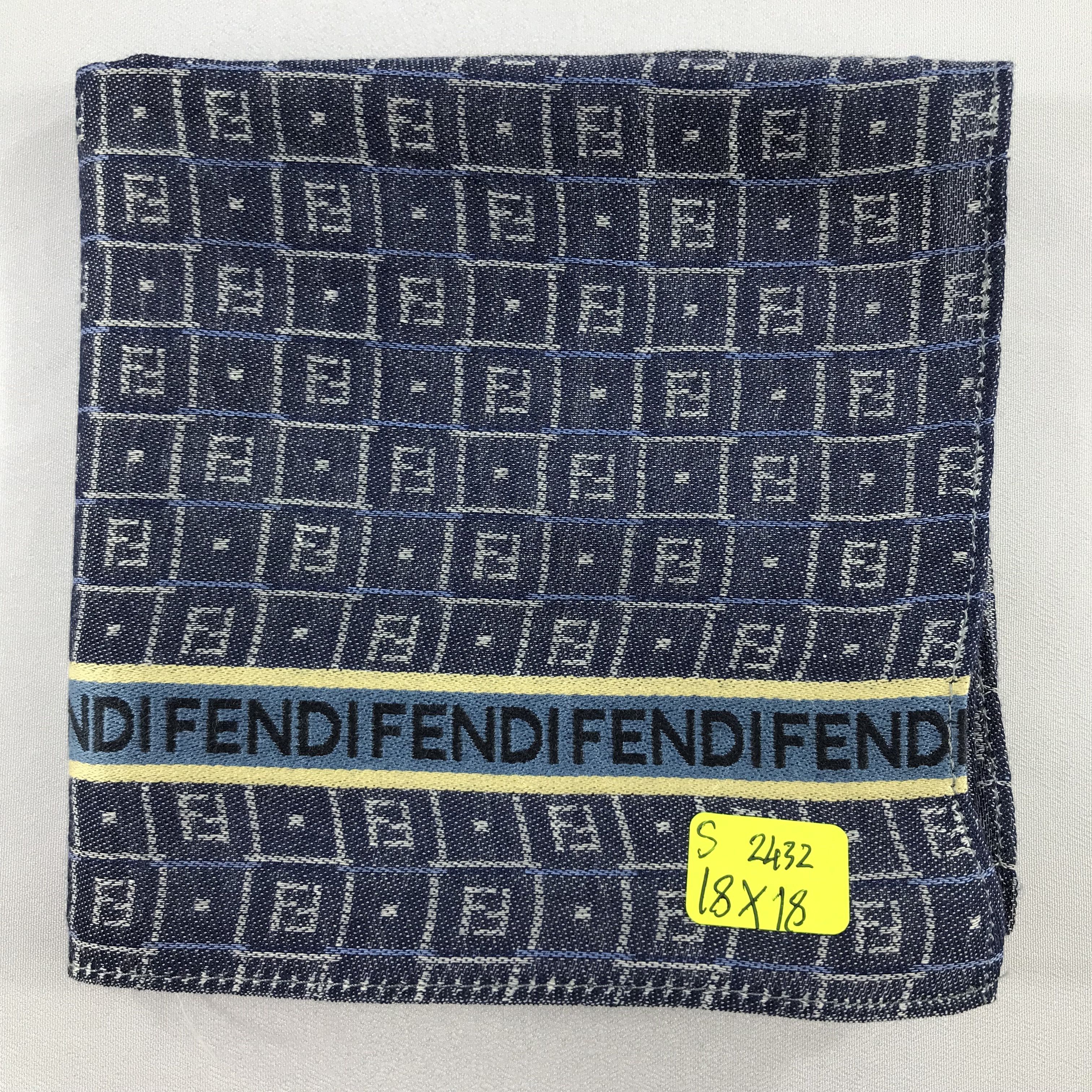 Vintage Vintage Fendi Bandana / Handkerchief / Neckerchief - S2432 Size ONE SIZE - 5 Thumbnail