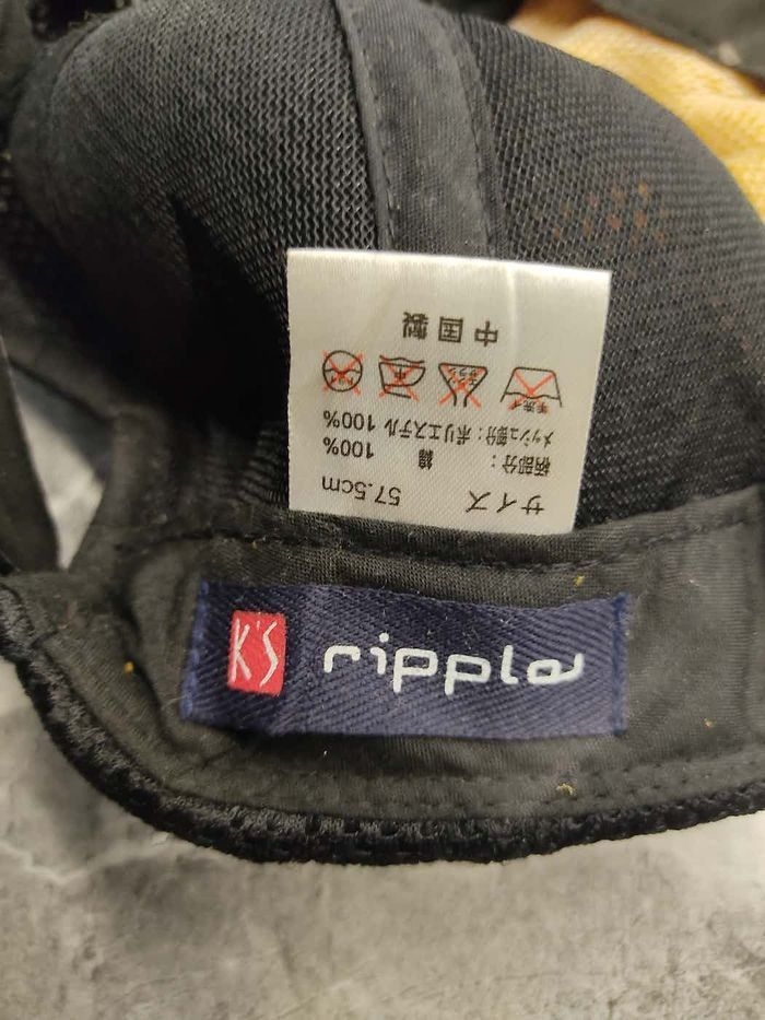 Japanese Brand Vintage Ripple Floral Japanese Style Cap Hat Size ONE SIZE - 5 Thumbnail