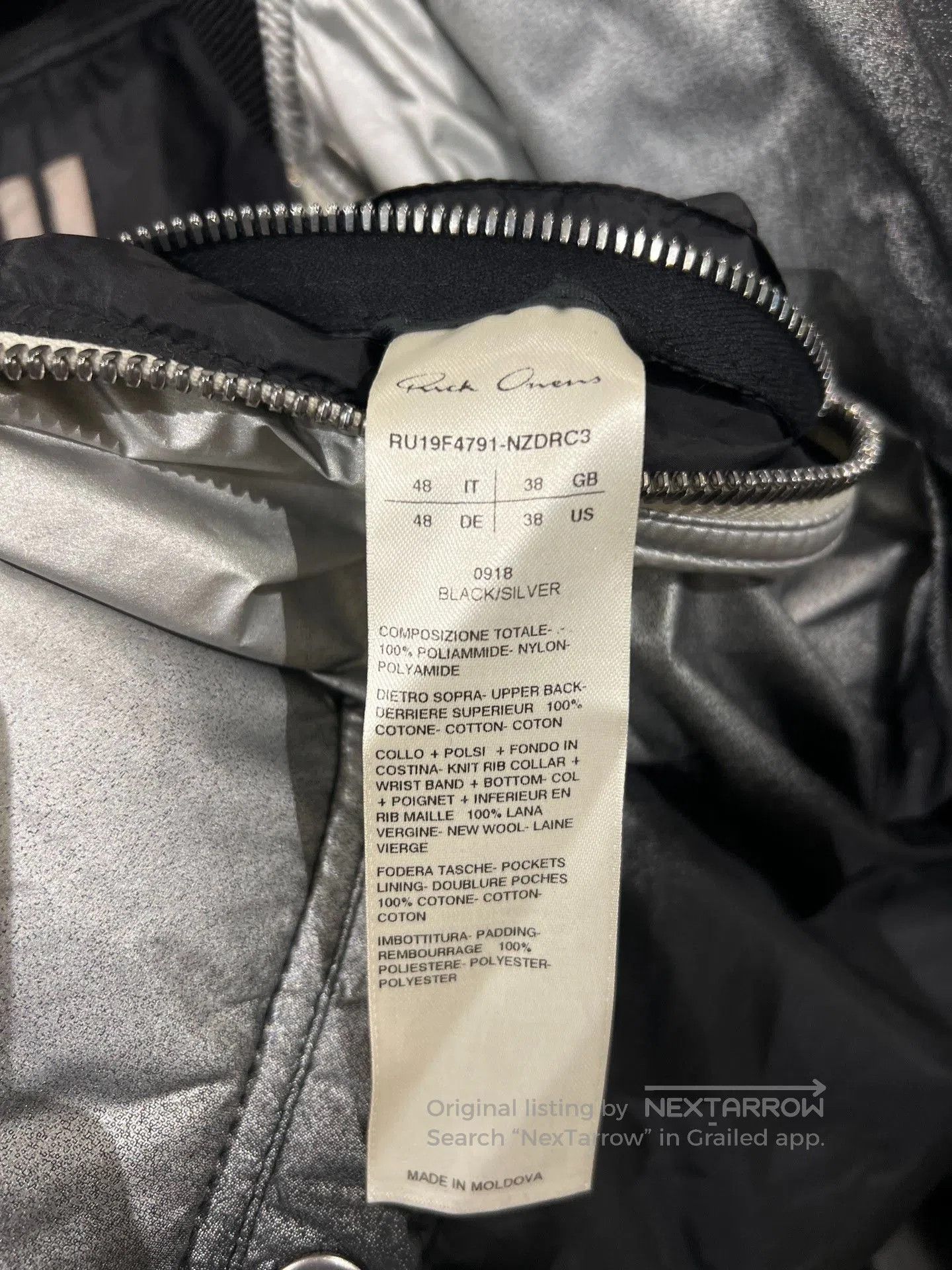 Rick Owens Rick Owens Ma. Size US M / EU 48-50 / 2 - 9 Thumbnail
