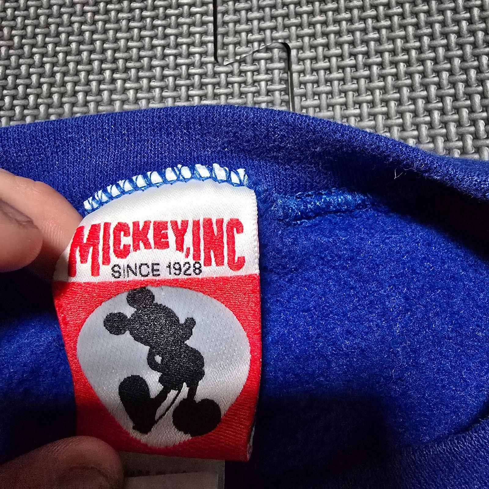 Disney Vintage 90s mickey mouse sweater Size US L / EU 52-54 / 3 - 3 Thumbnail