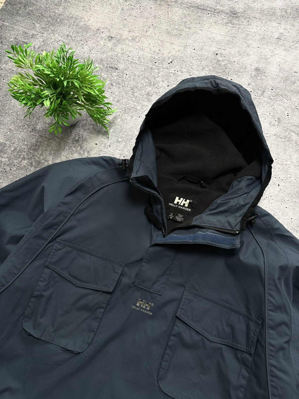 Vintage Helly Hansen Cold Winter Anorak Fleece Y2K Jacket