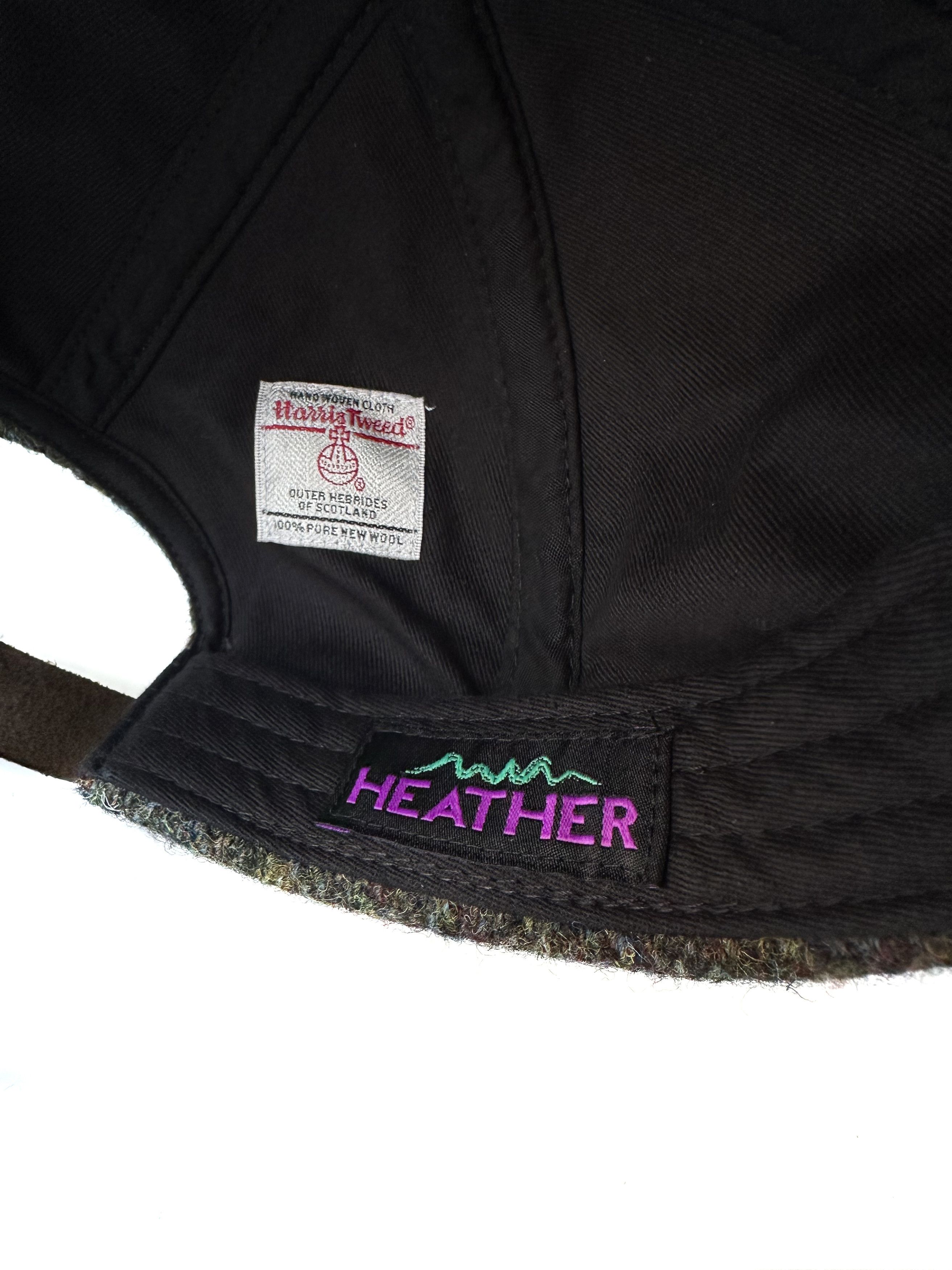 Harris Tweed Harris Tweed melange green cap Size ONE SIZE - 3 Thumbnail