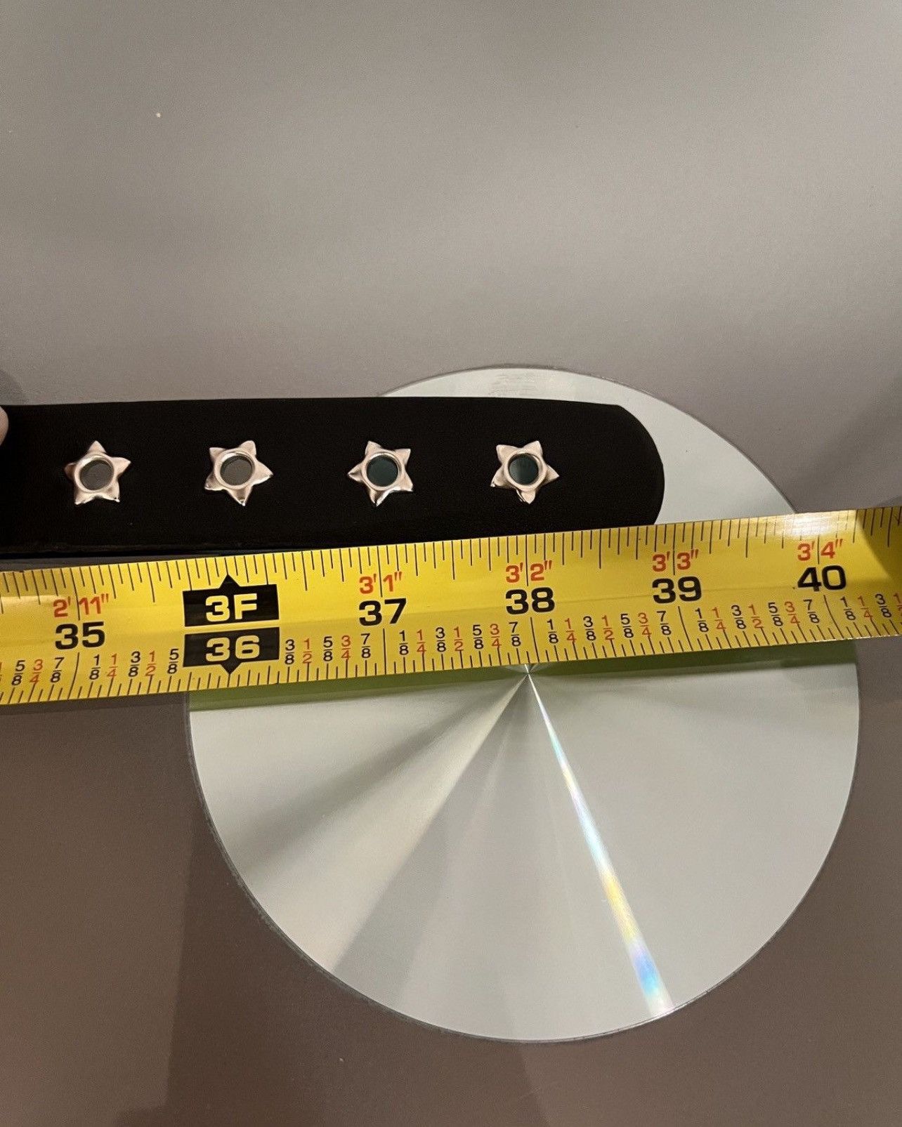 Japanese Brand × Vintage C2 - Star Buckle Grommet Belt Size ONE SIZE - 4 Thumbnail